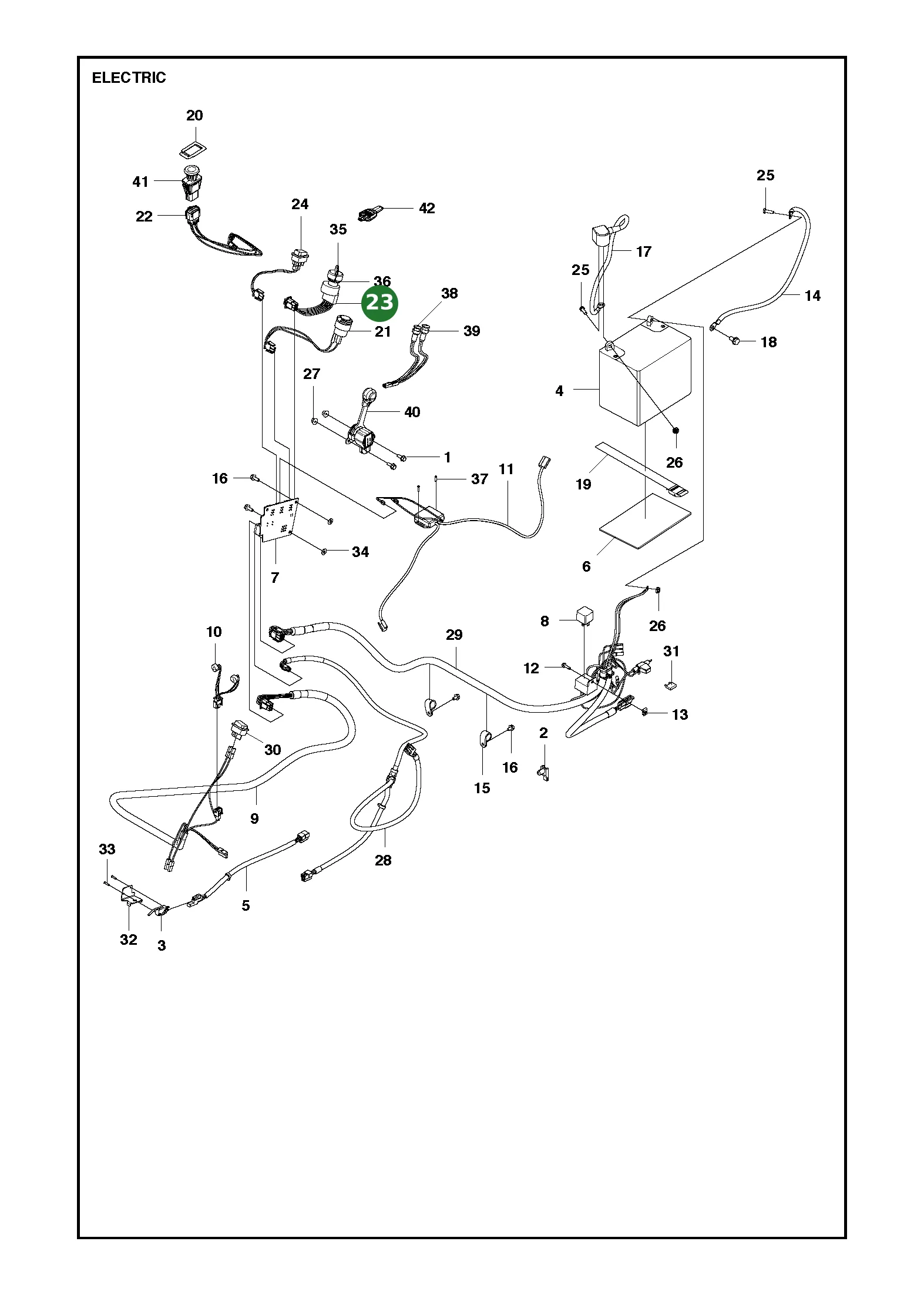 Position im Ersatzteilkatalog