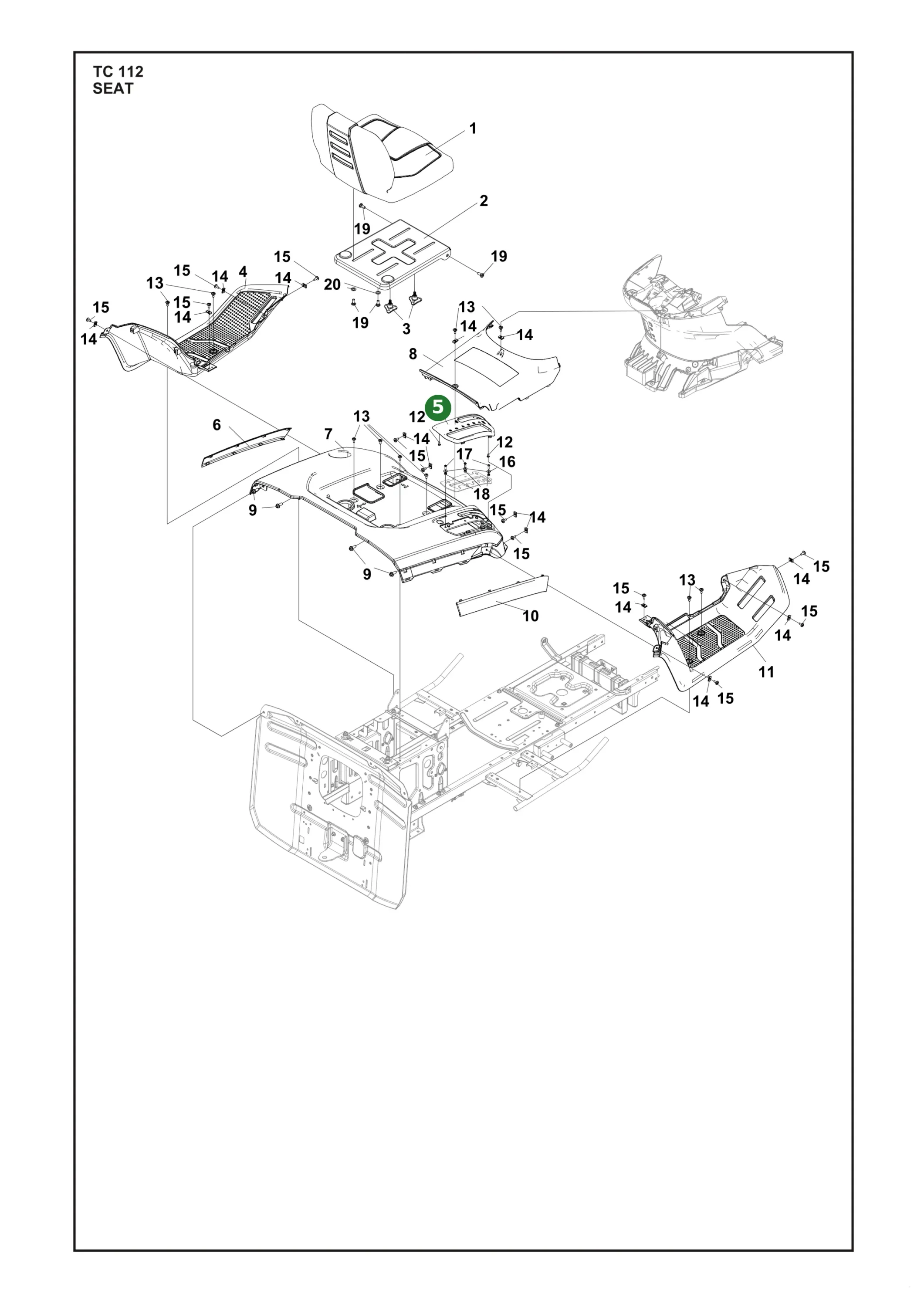 Position im Ersatzteilkatalog