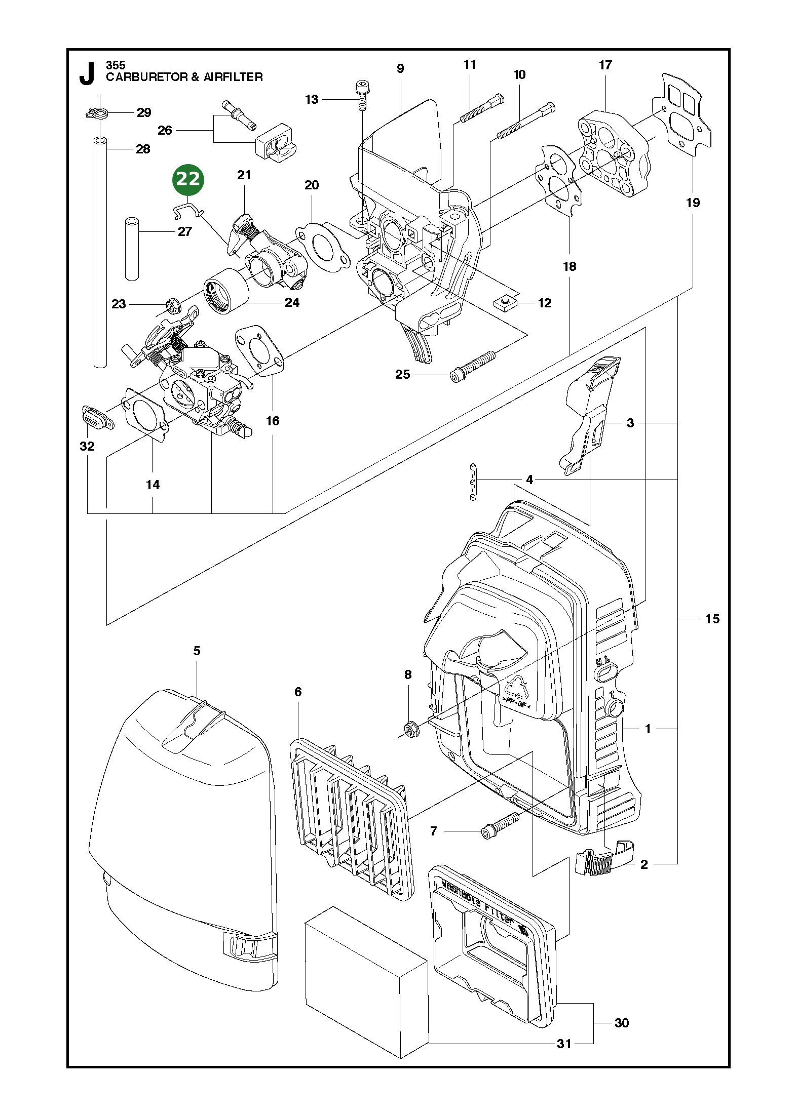 Position im Ersatzteilkatalog