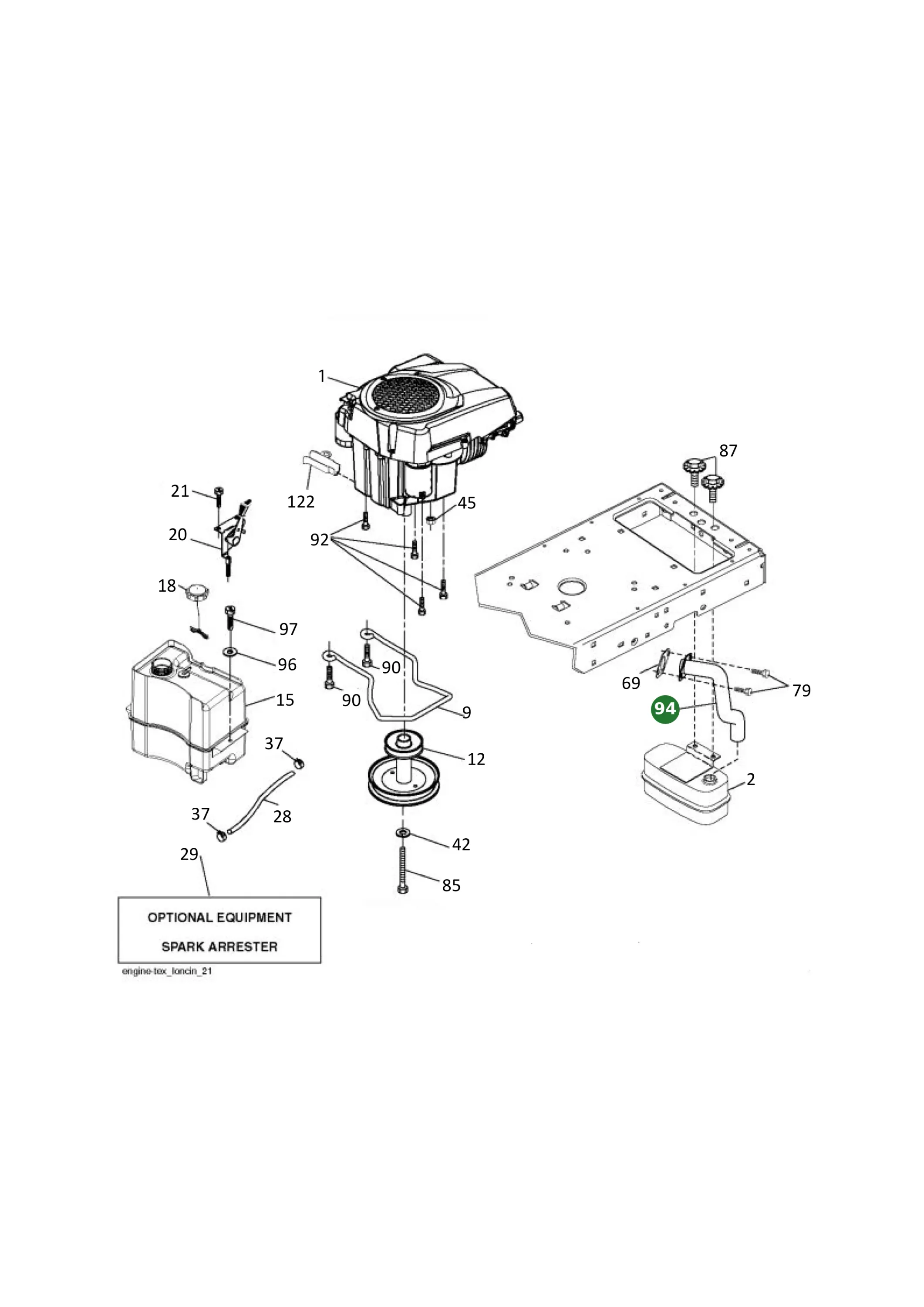 Position im Ersatzteilkatalog