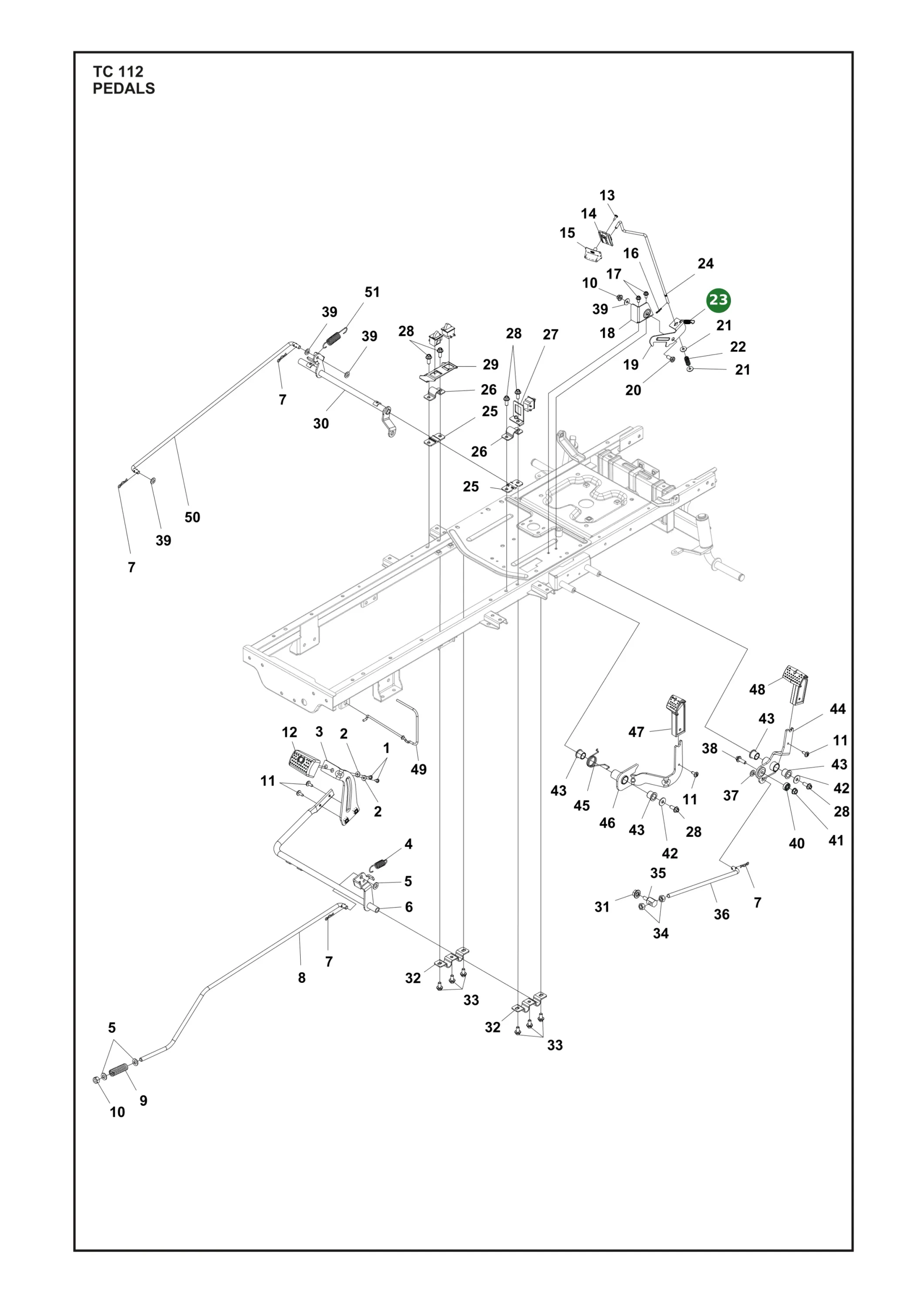 Position im Ersatzteilkatalog