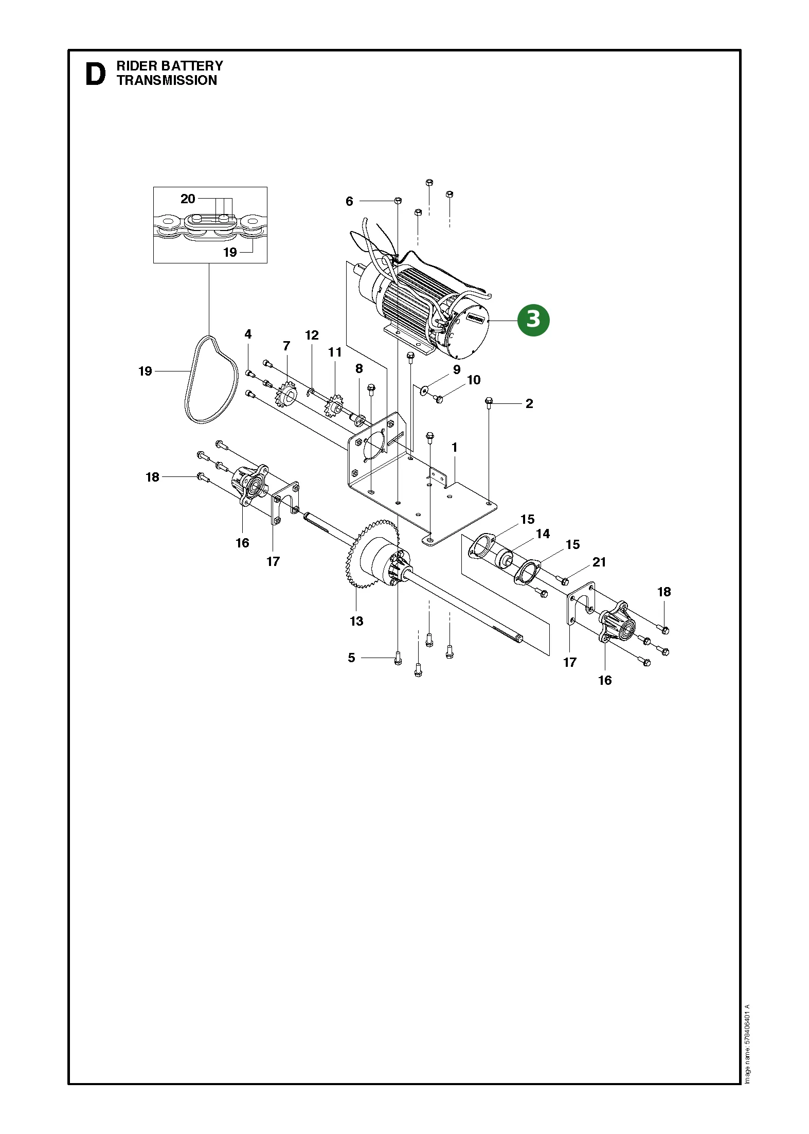 Position im Ersatzteilkatalog