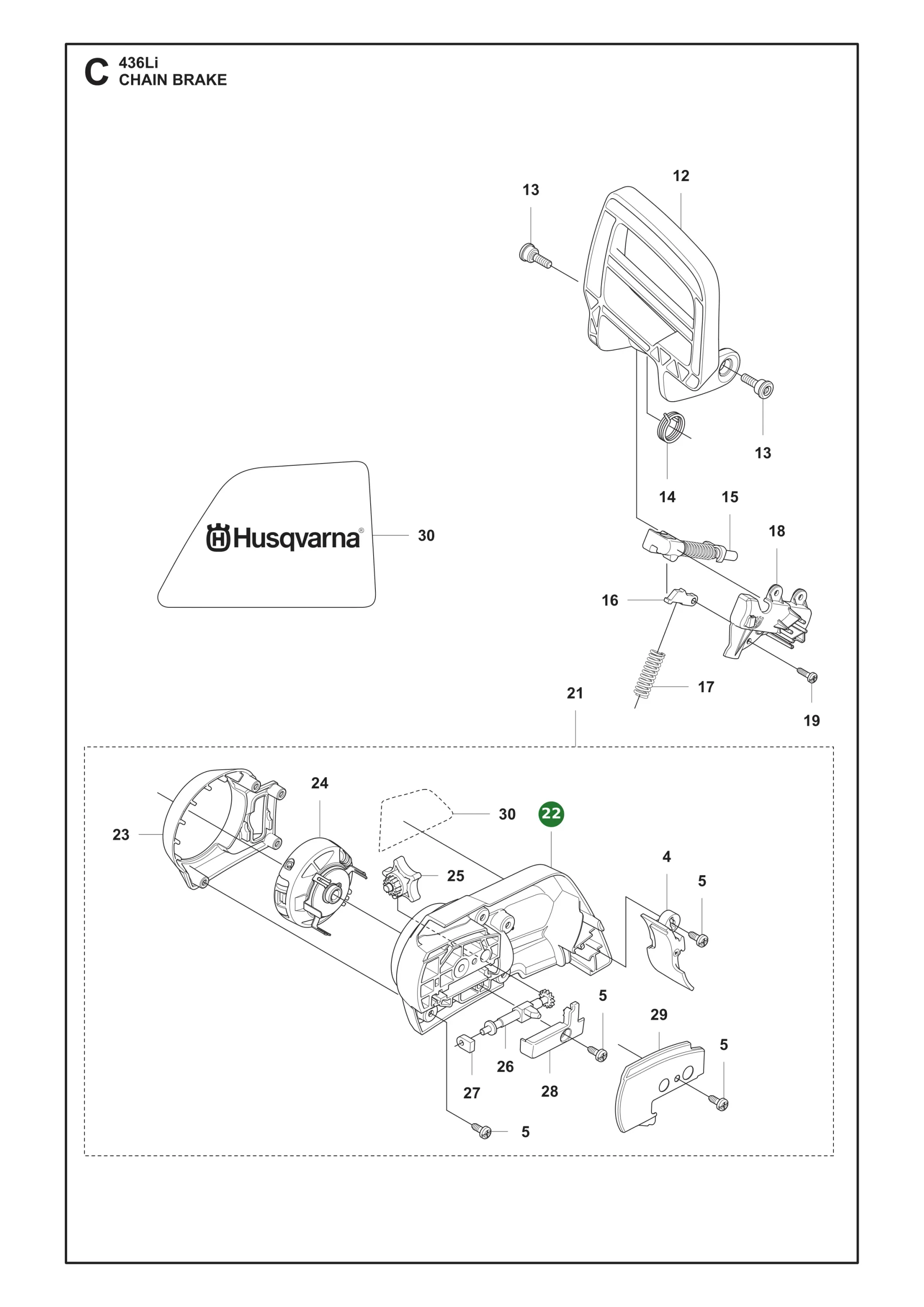 Position im Ersatzteilkatalog