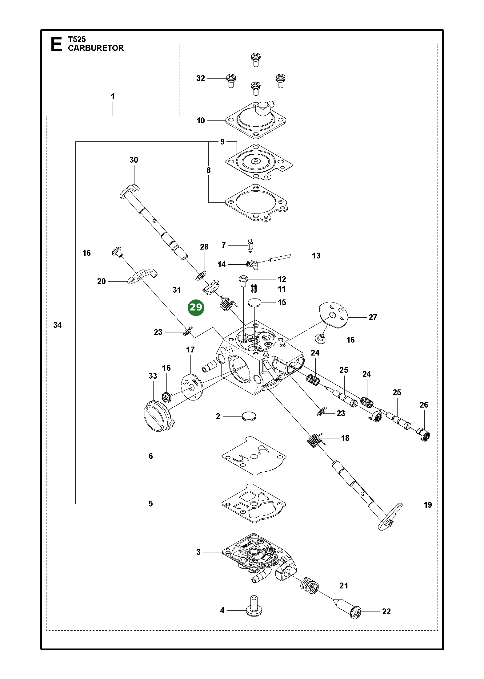 Position im Ersatzteilkatalog