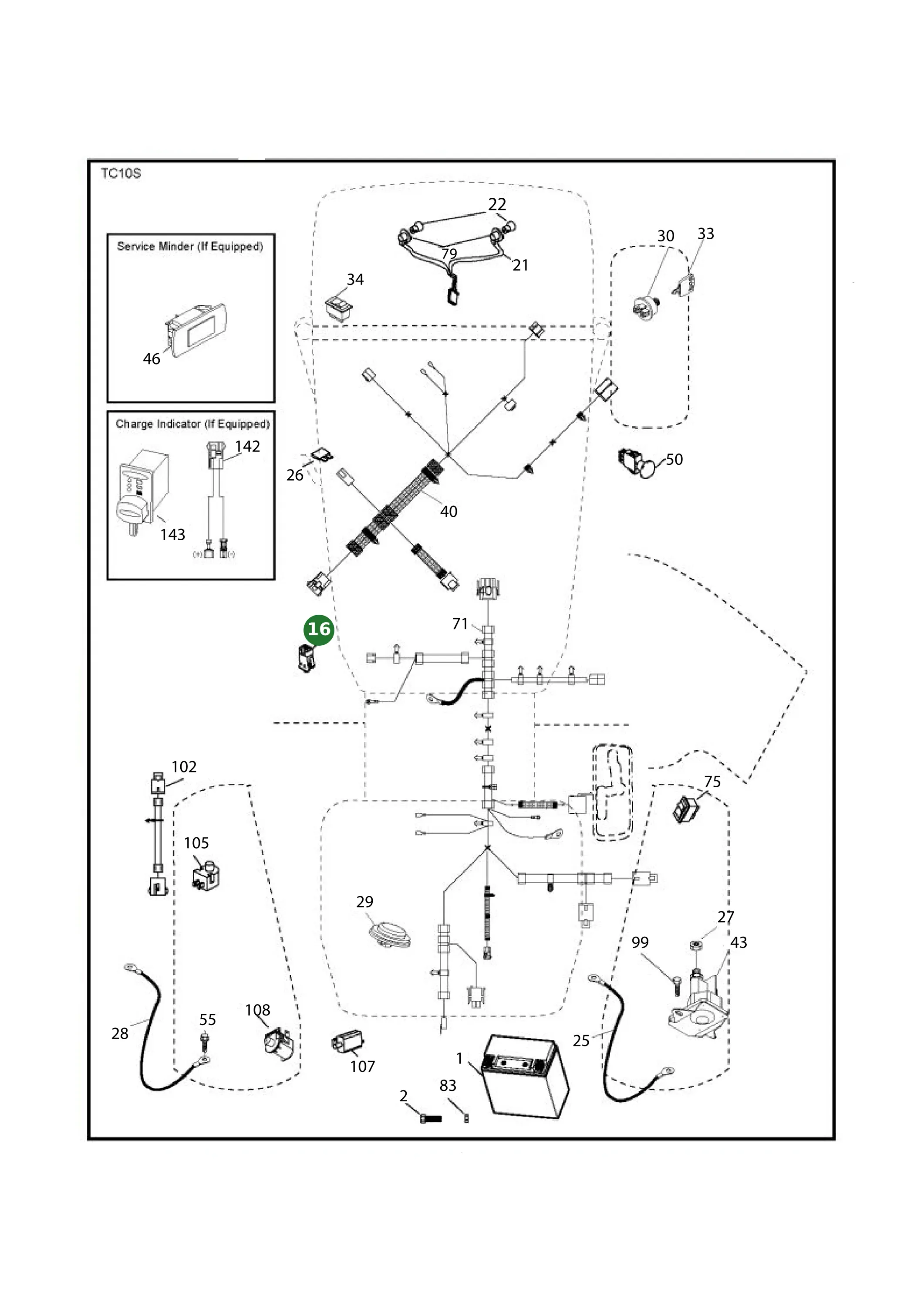Position im Ersatzteilkatalog