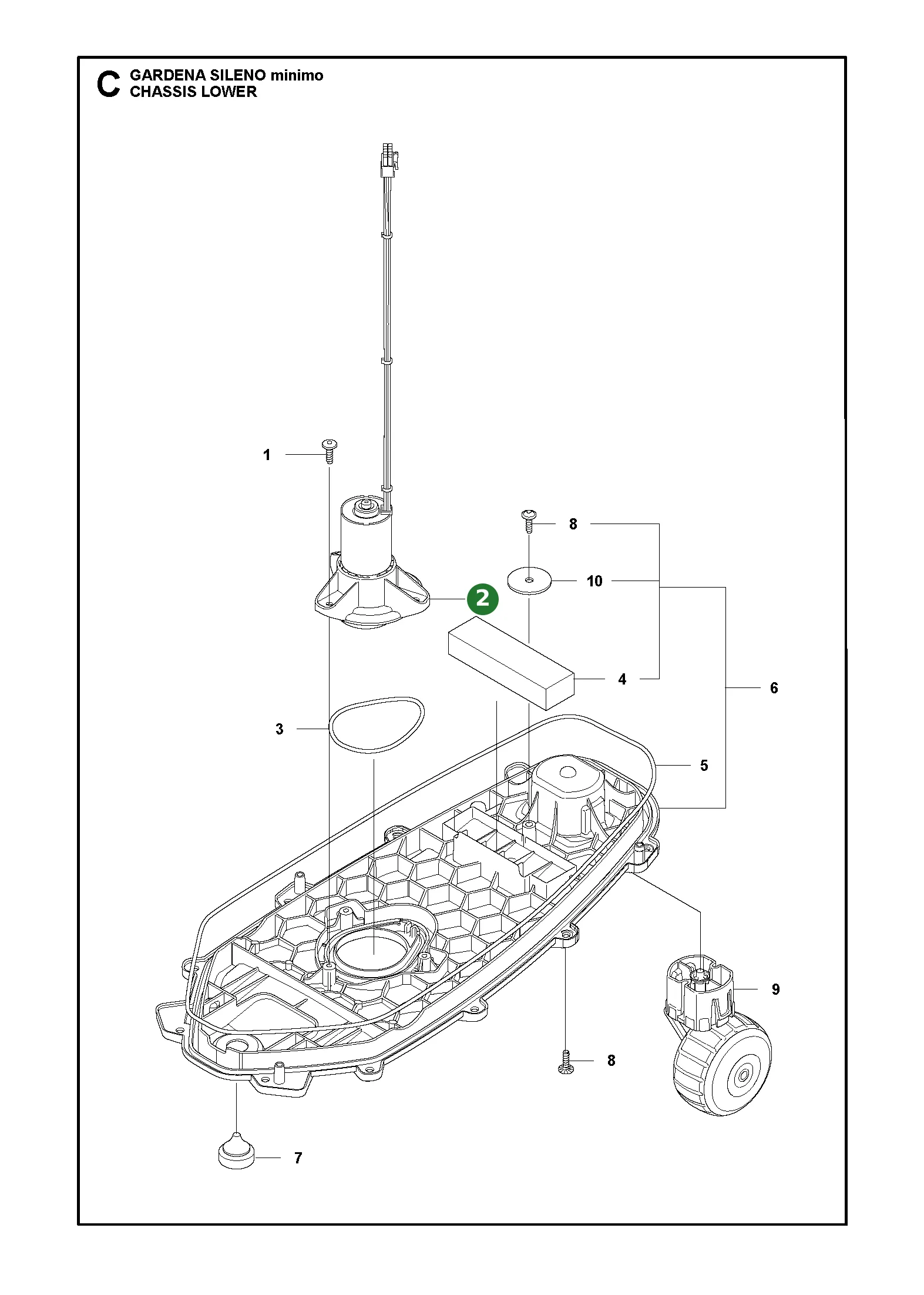 Position im Ersatzteilkatalog