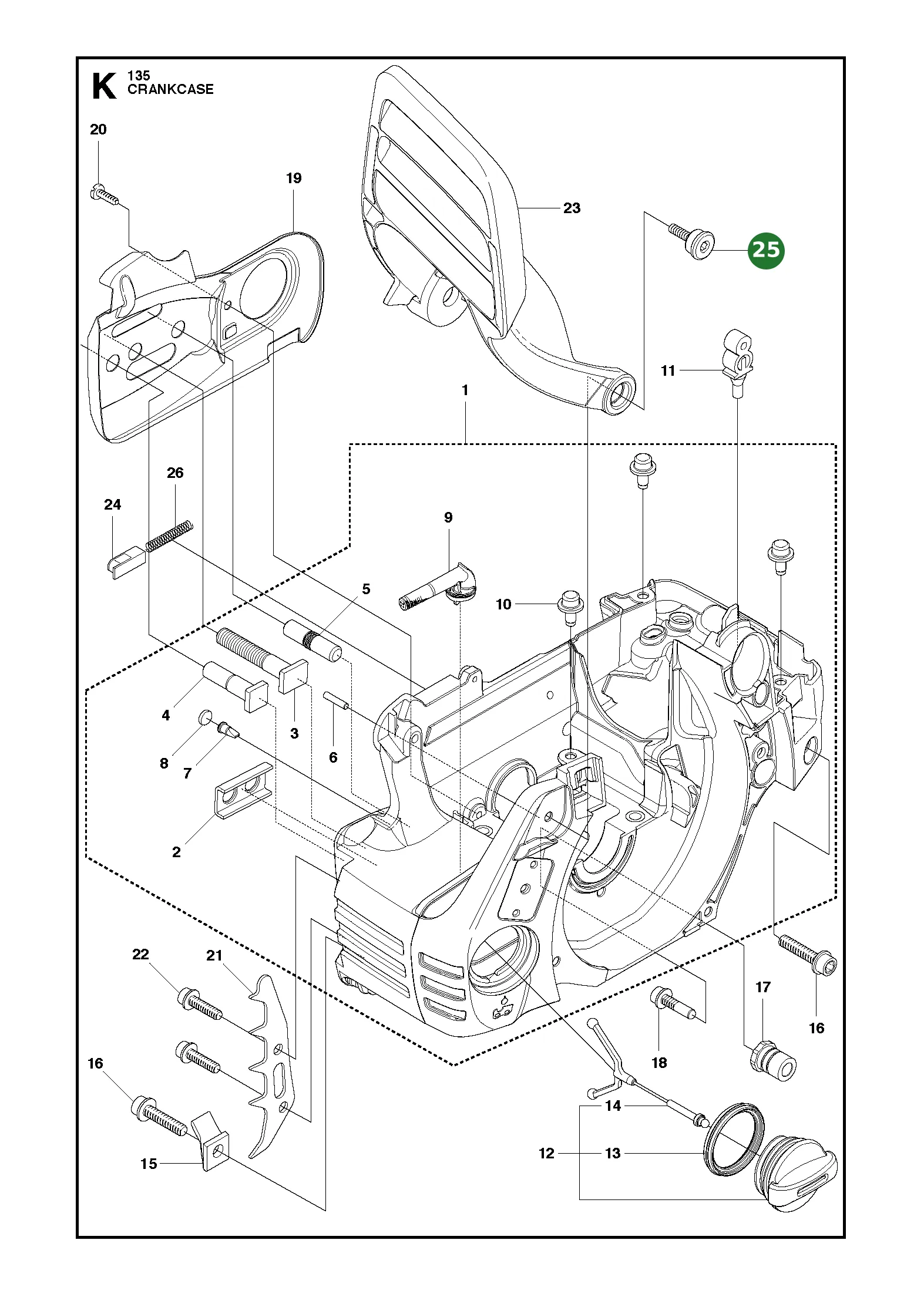 Schraube f&uuml;r Husqvarna Motors&auml;gen