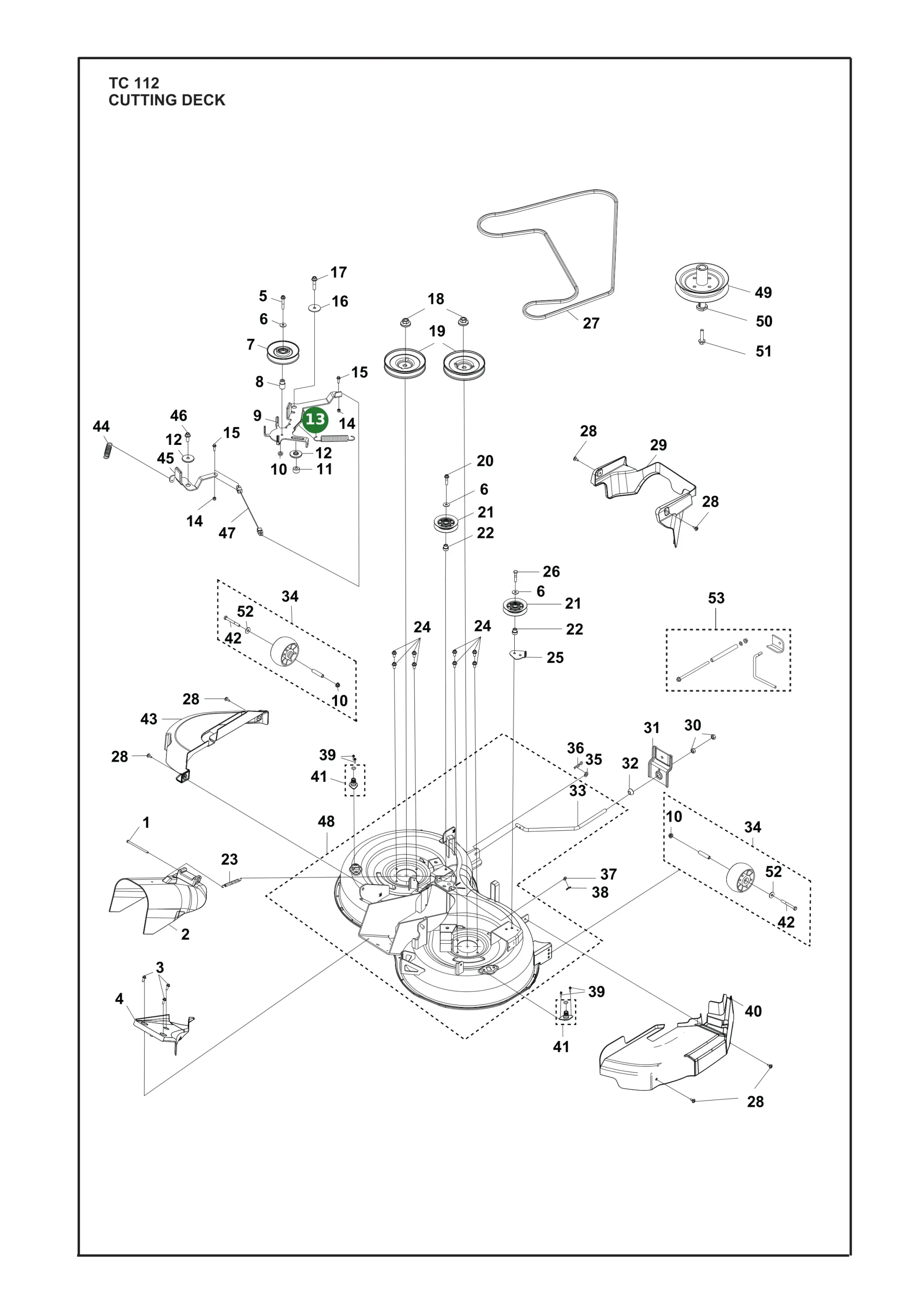 Position im Ersatzteilkatalog