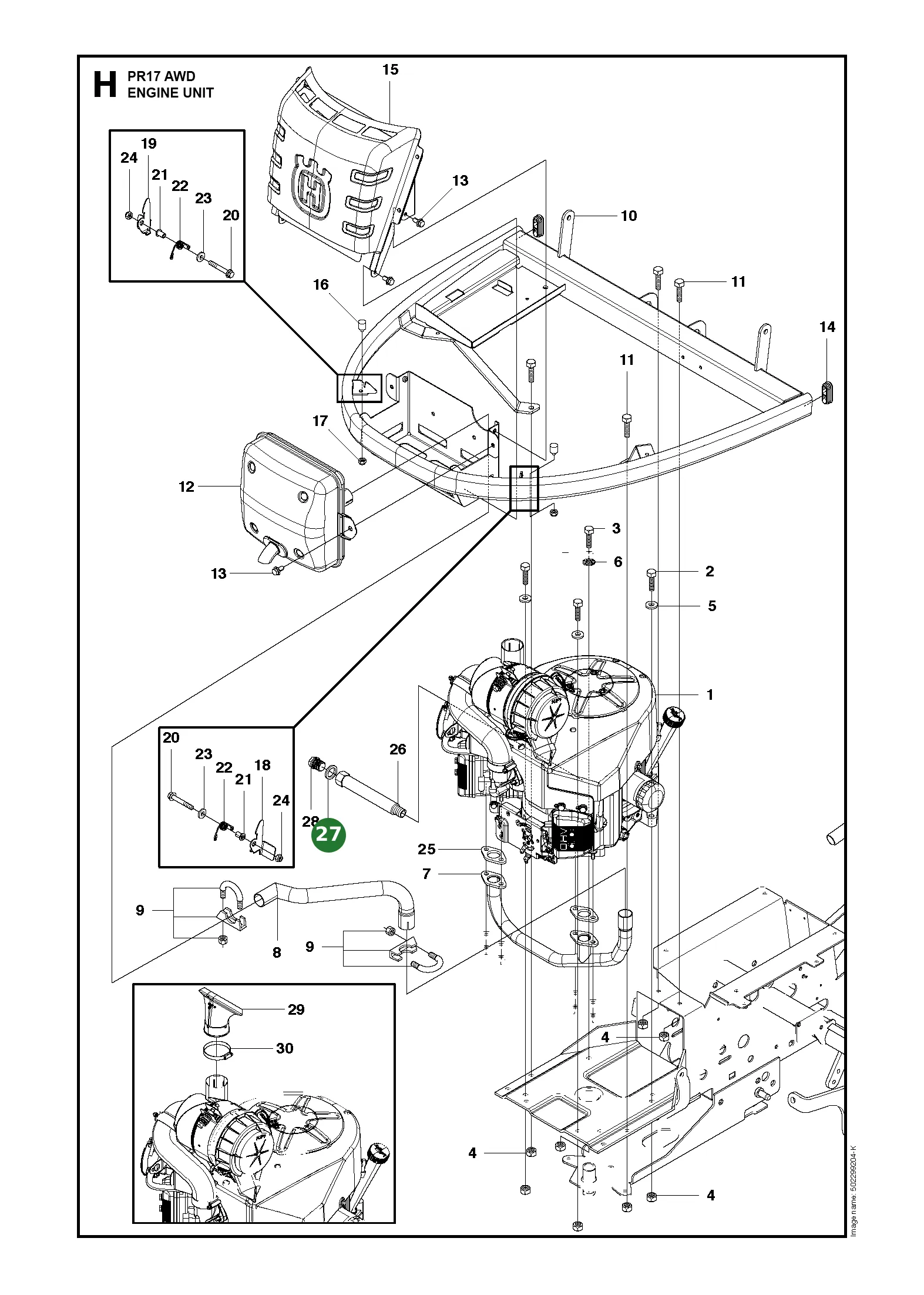 Position im Ersatzteilkatalog
