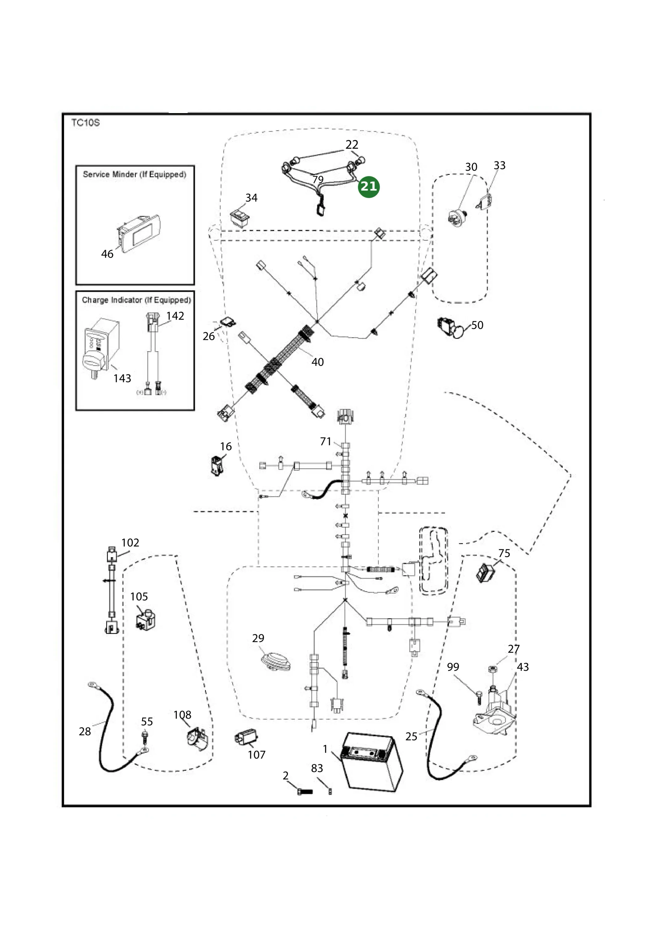 Position im Ersatzteilkatalog