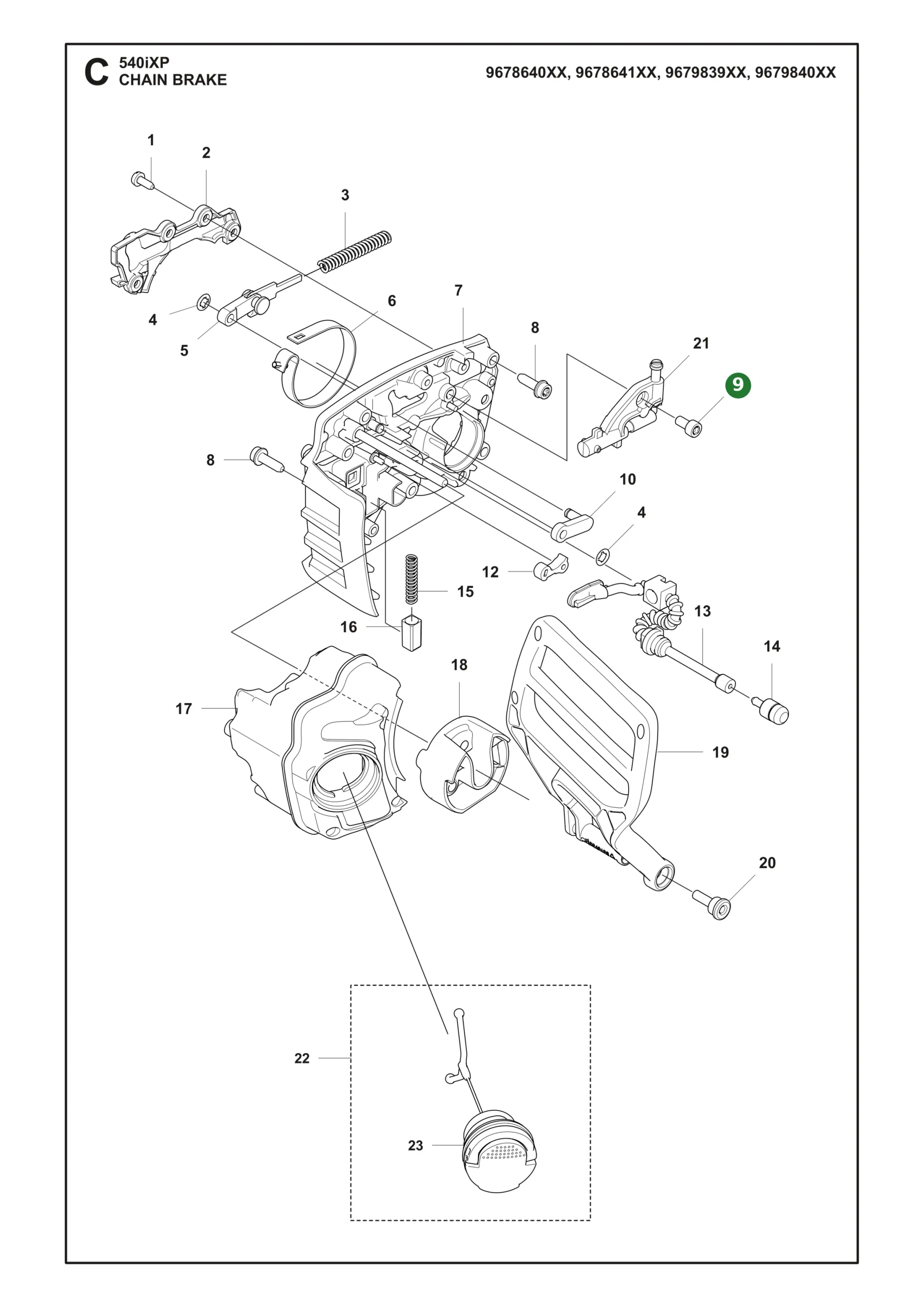Position im Ersatzteilkatalog