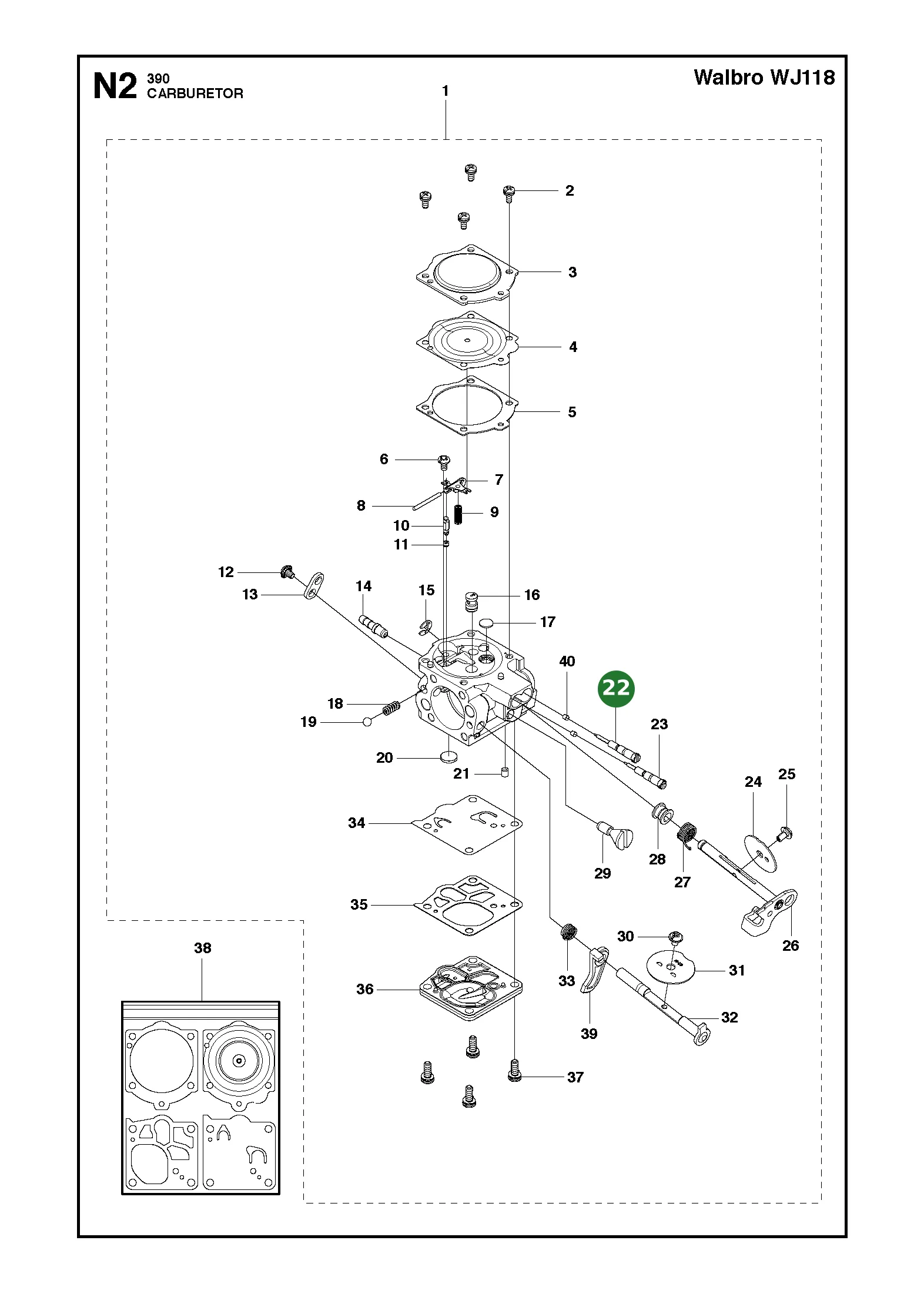 Position im Ersatzteilkatalog