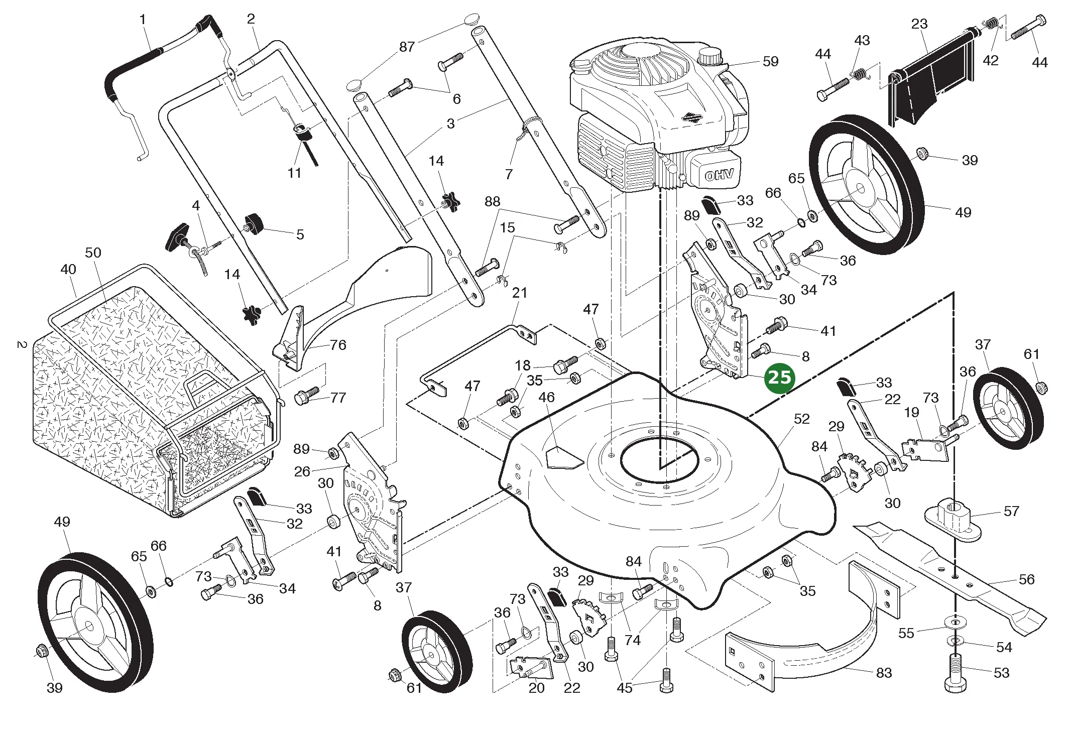 Position im Ersatzteilkatalog