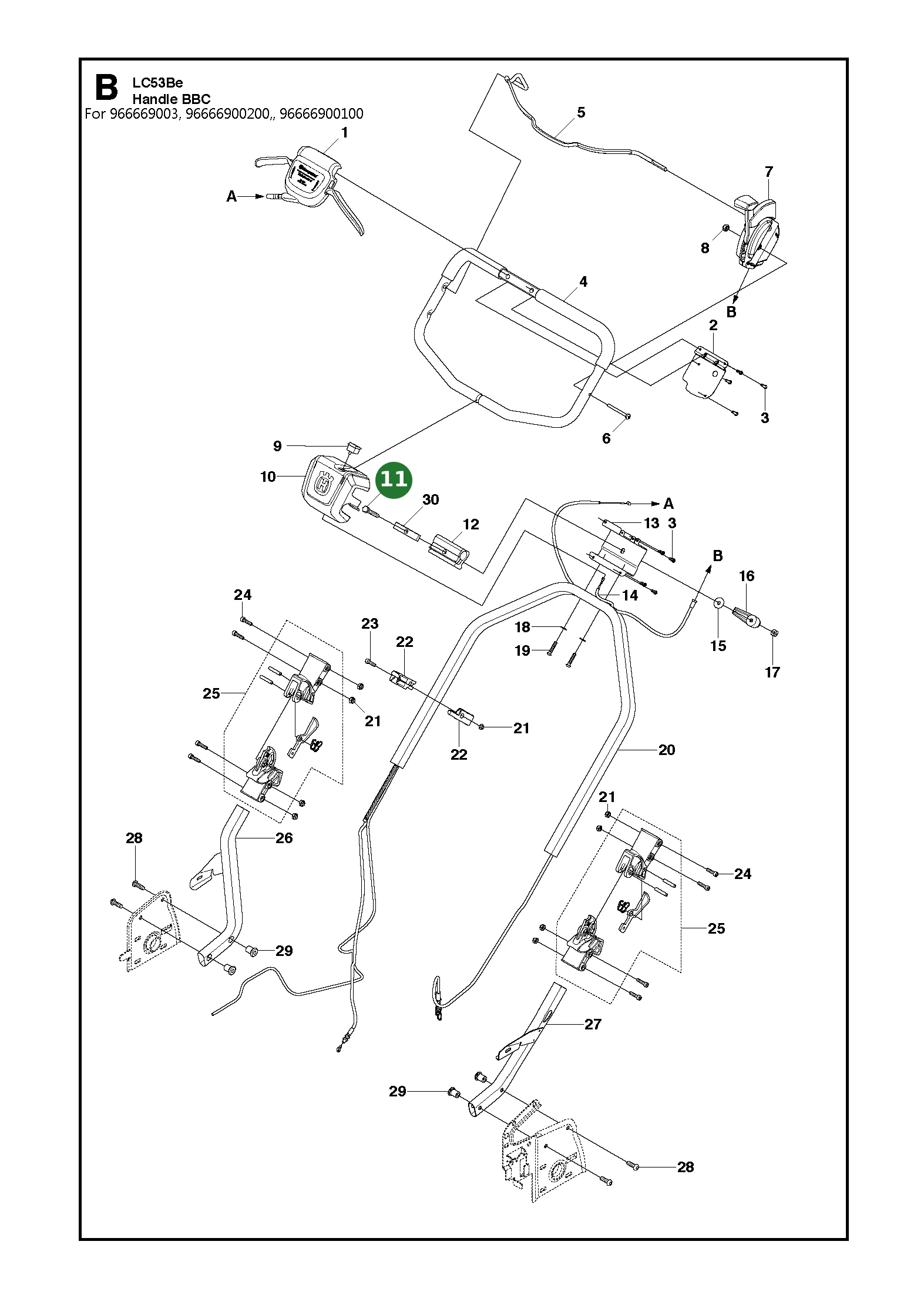 Position im Ersatzteilkatalog