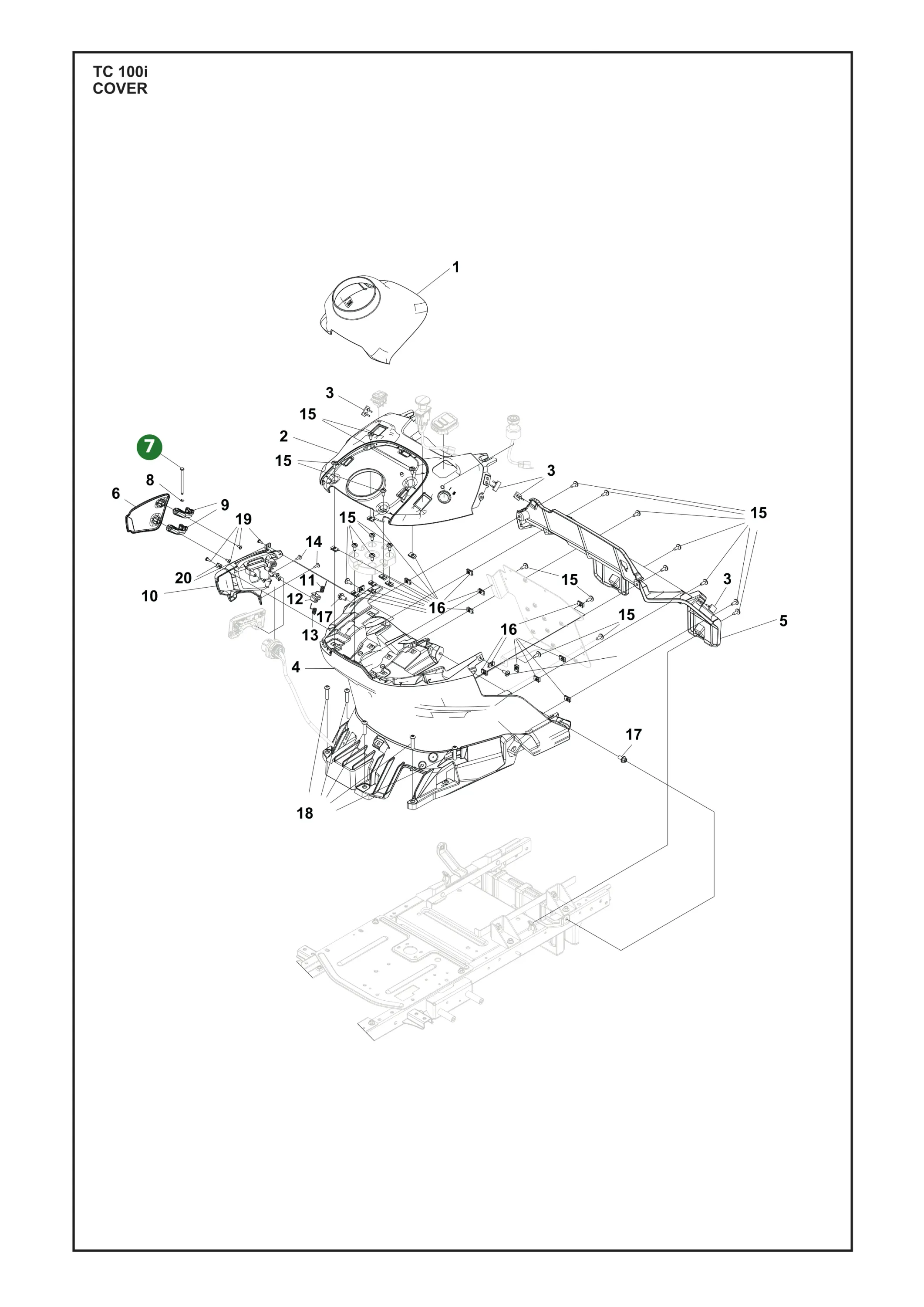 Position im Ersatzteilkatalog