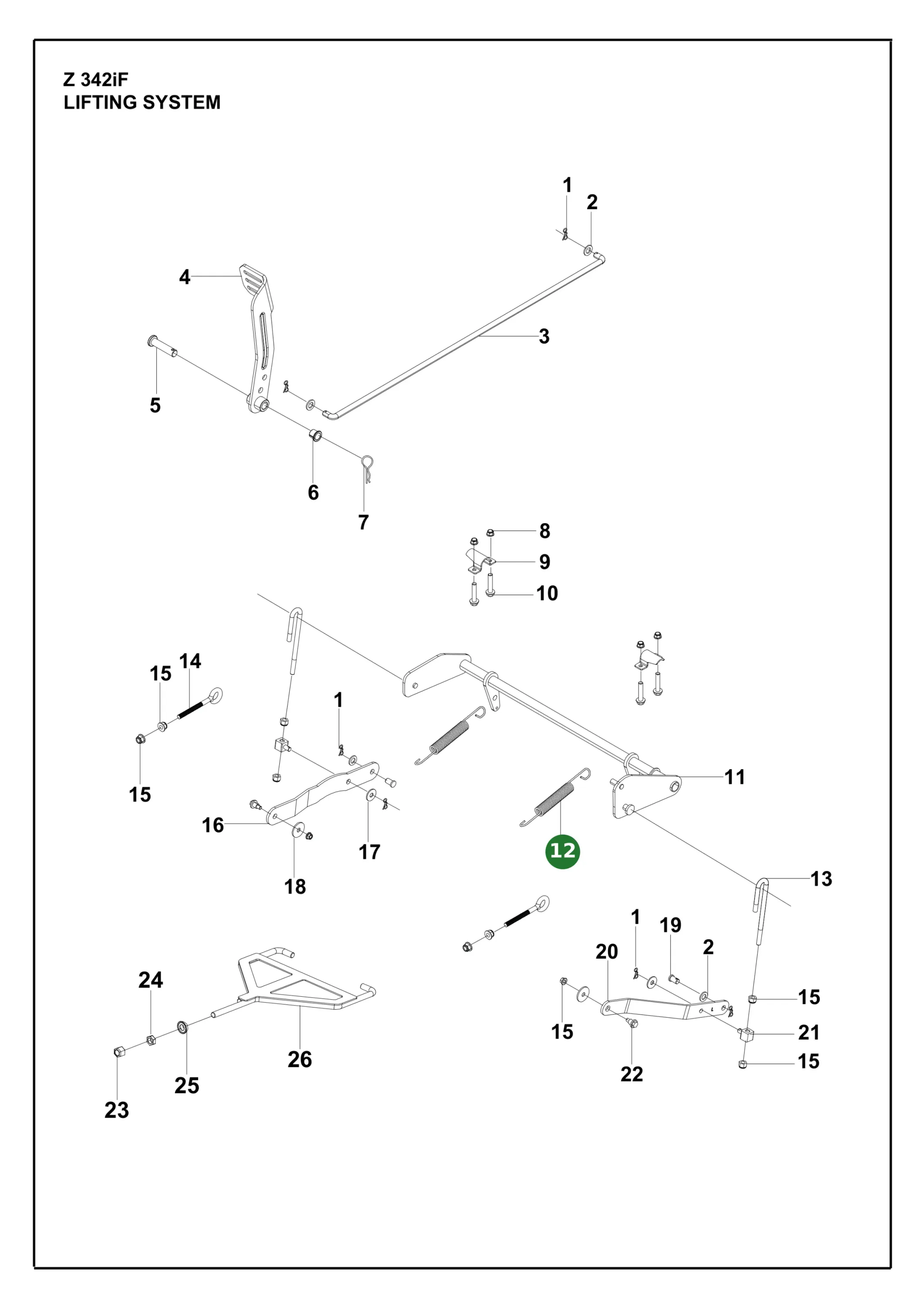 Position im Ersatzteilkatalog
