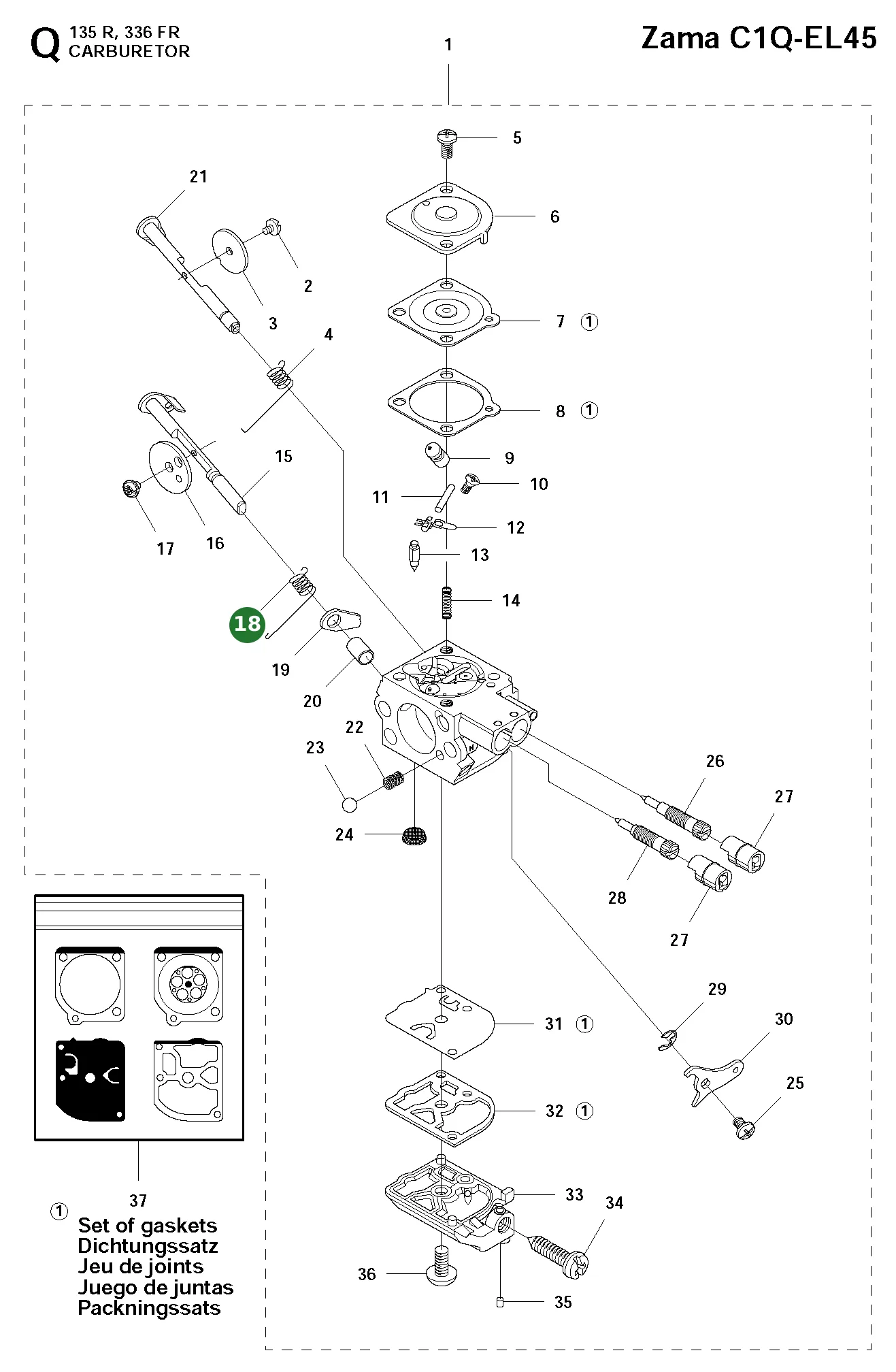 Position im Ersatzteilkatalog