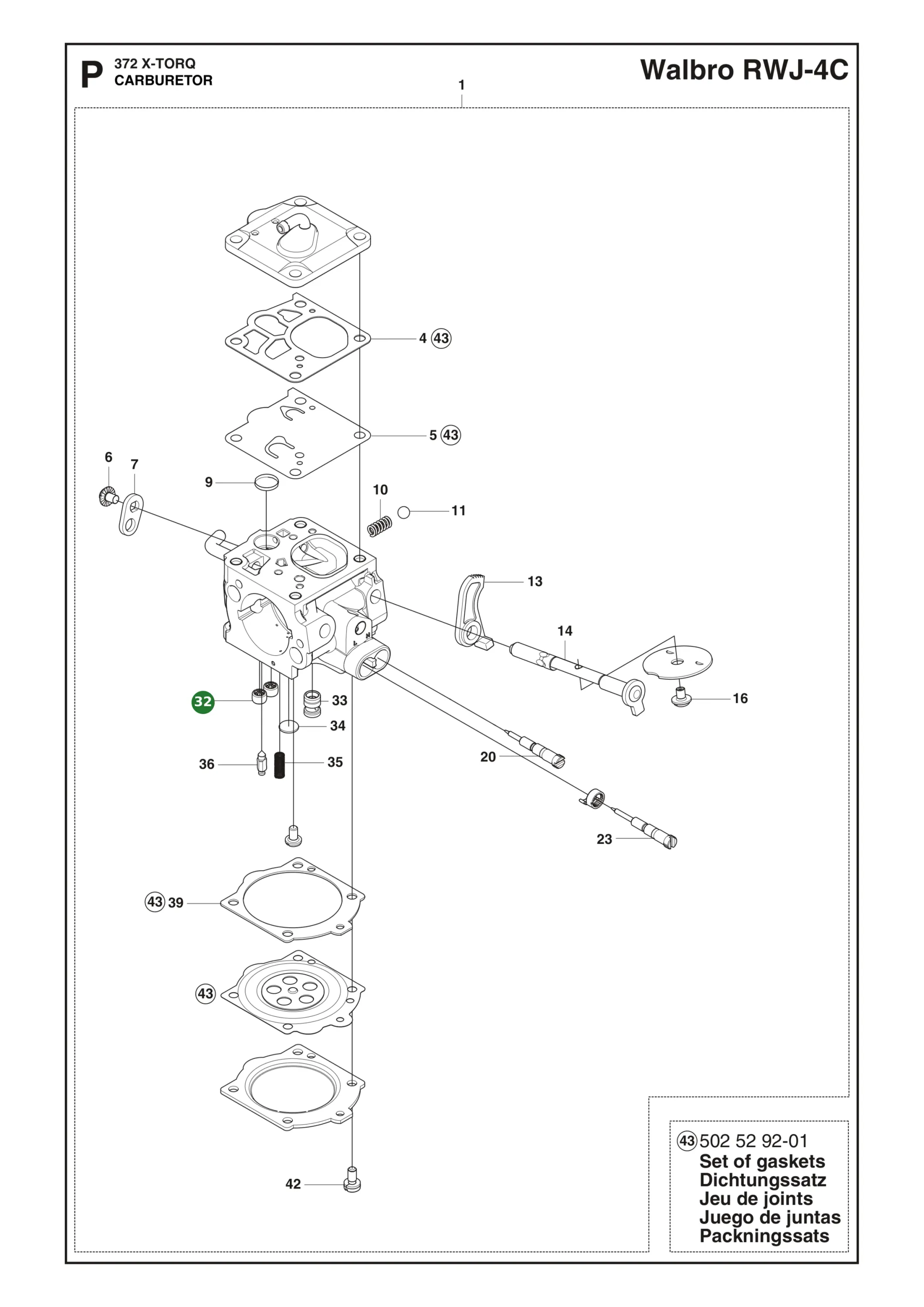 Position im Ersatzteilkatalog
