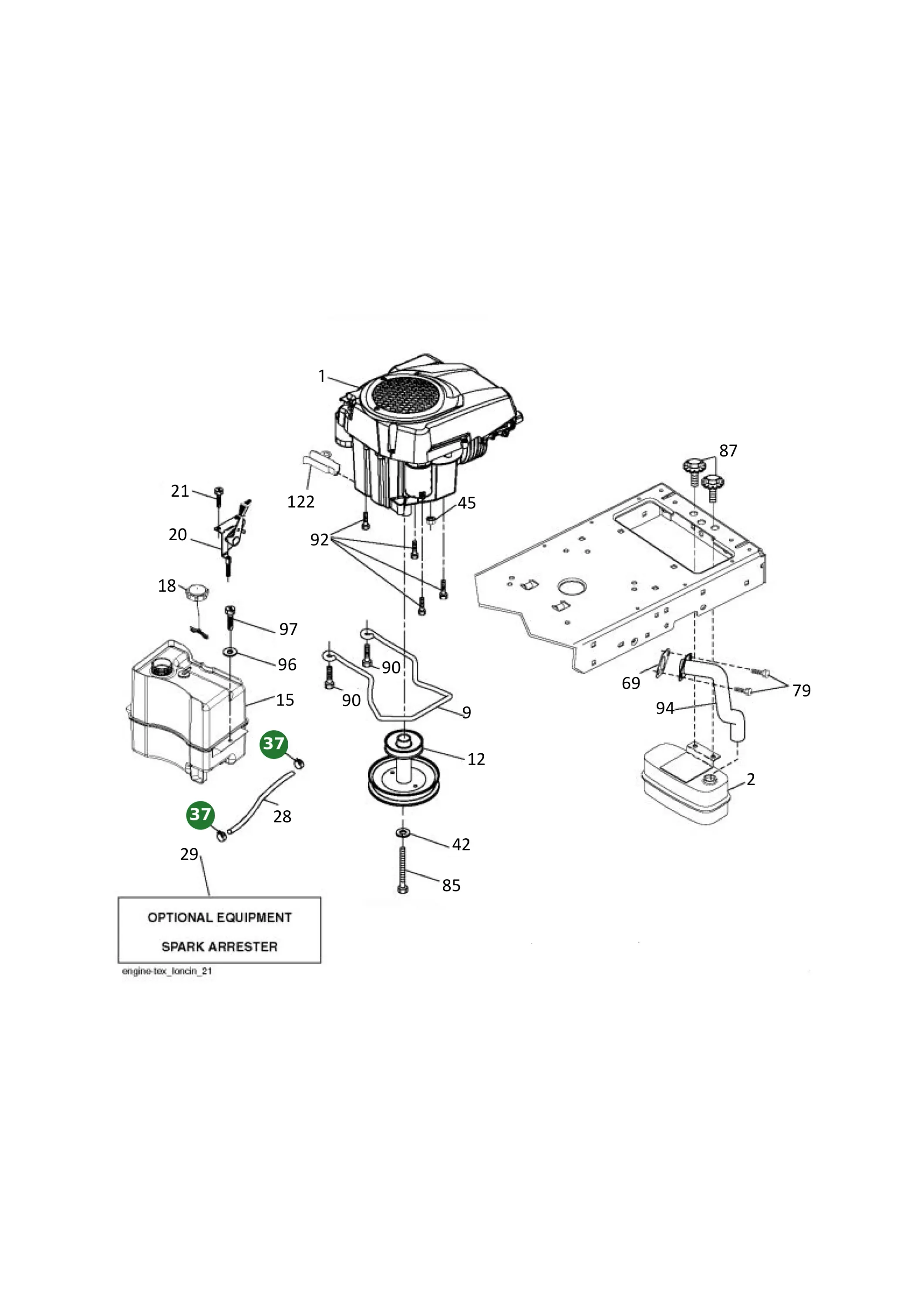 Position im Ersatzteilkatalog