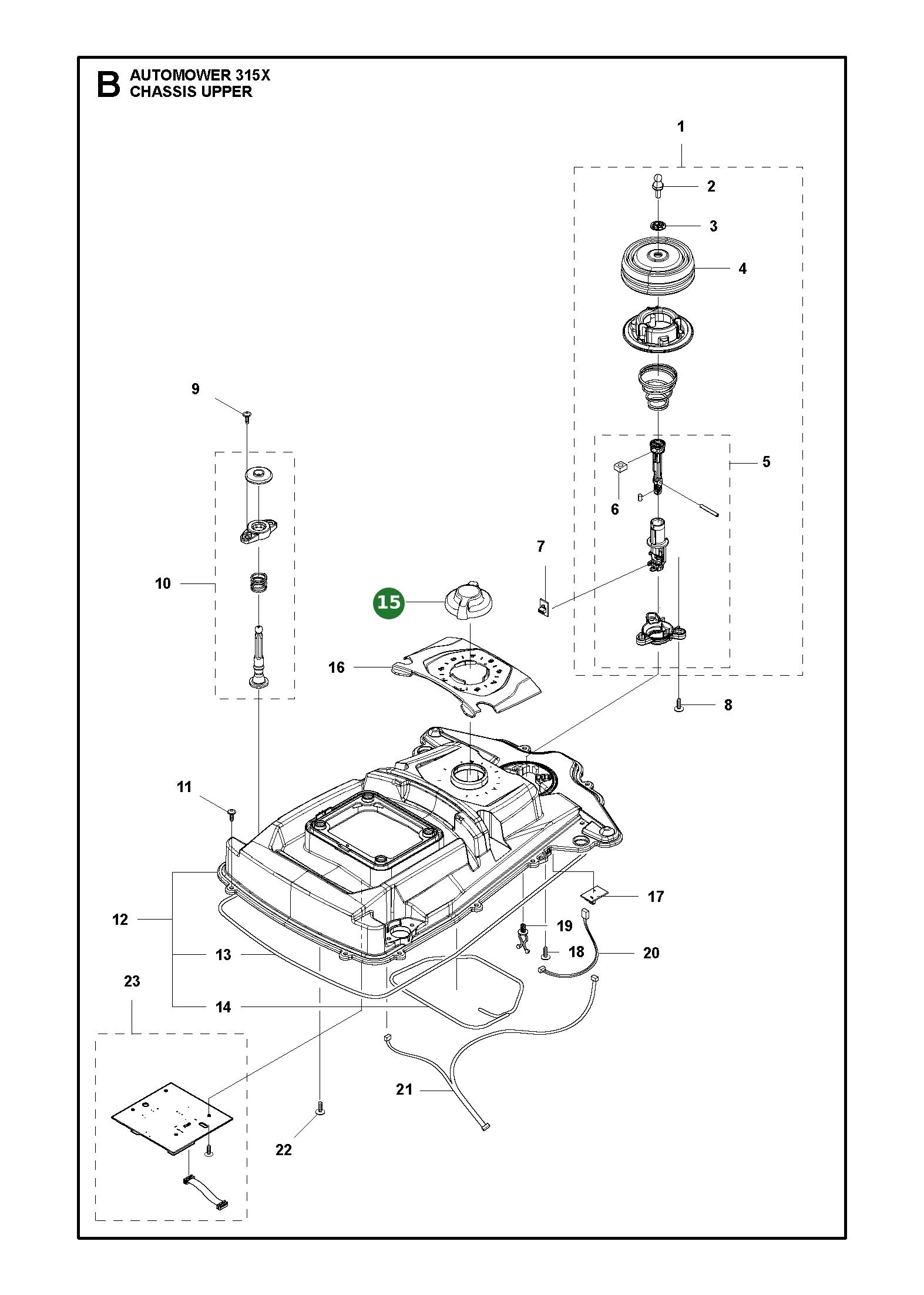 Position im Ersatzteilkatalog