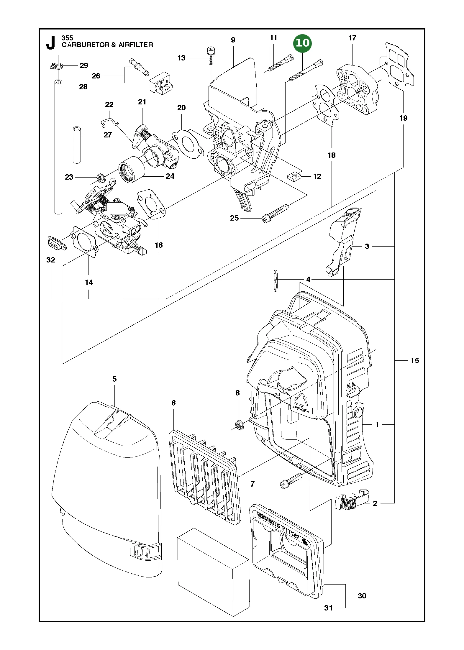 Position im Ersatzteilkatalog