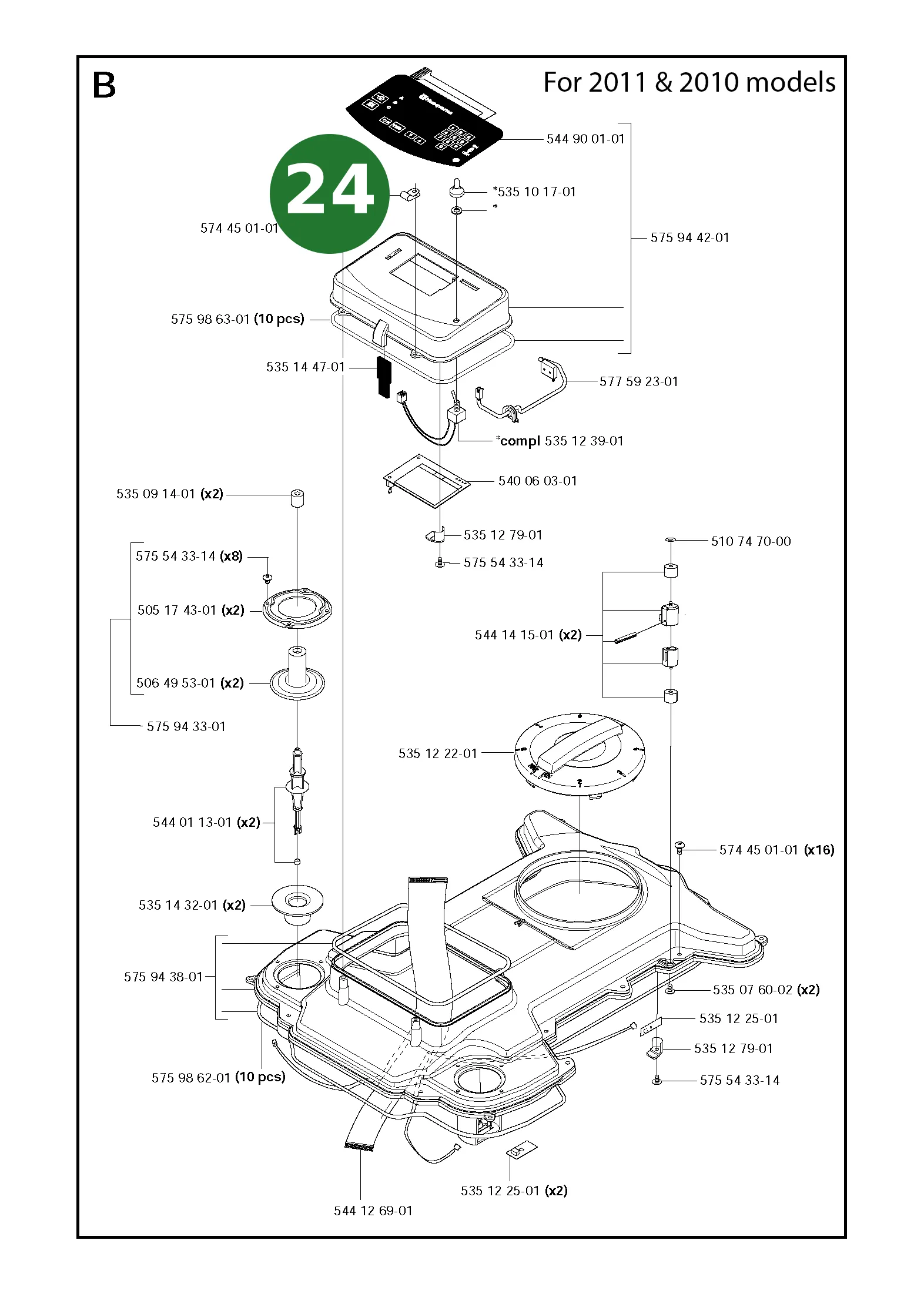 Position im Ersatzteilkatalog