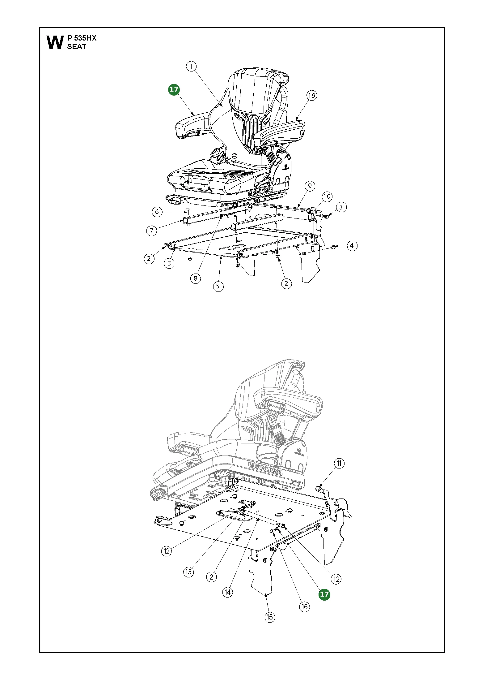 Position im Ersatzteilkatalog