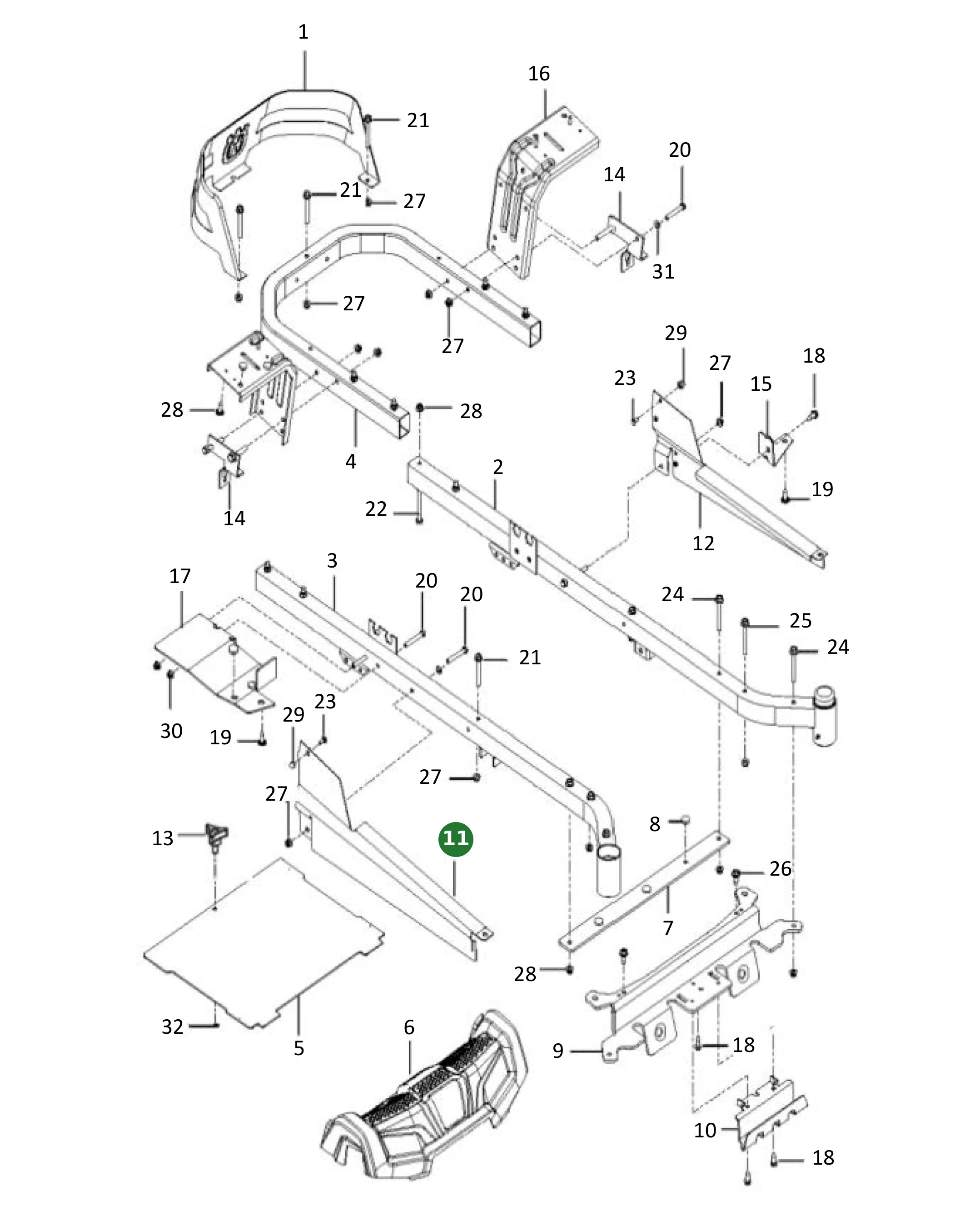 Position im Ersatzteilkatalog