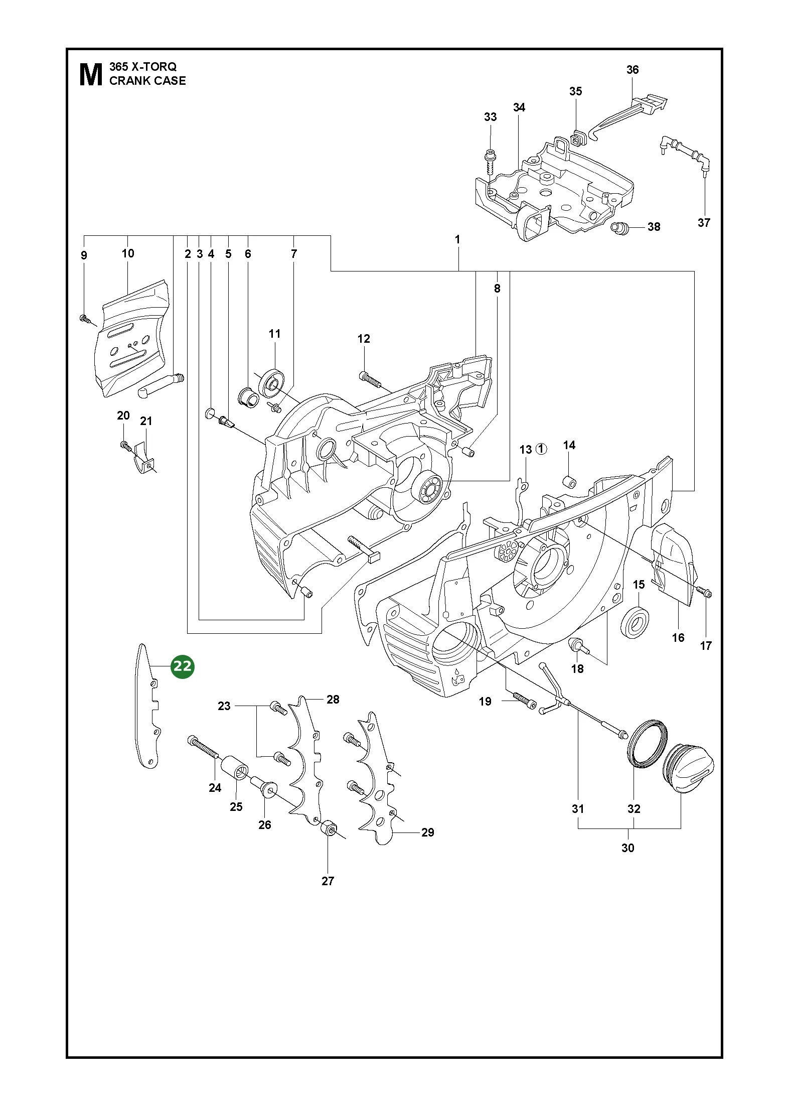 Stossf&auml;nger f&uuml;r Husqvarna Motors&auml;gen