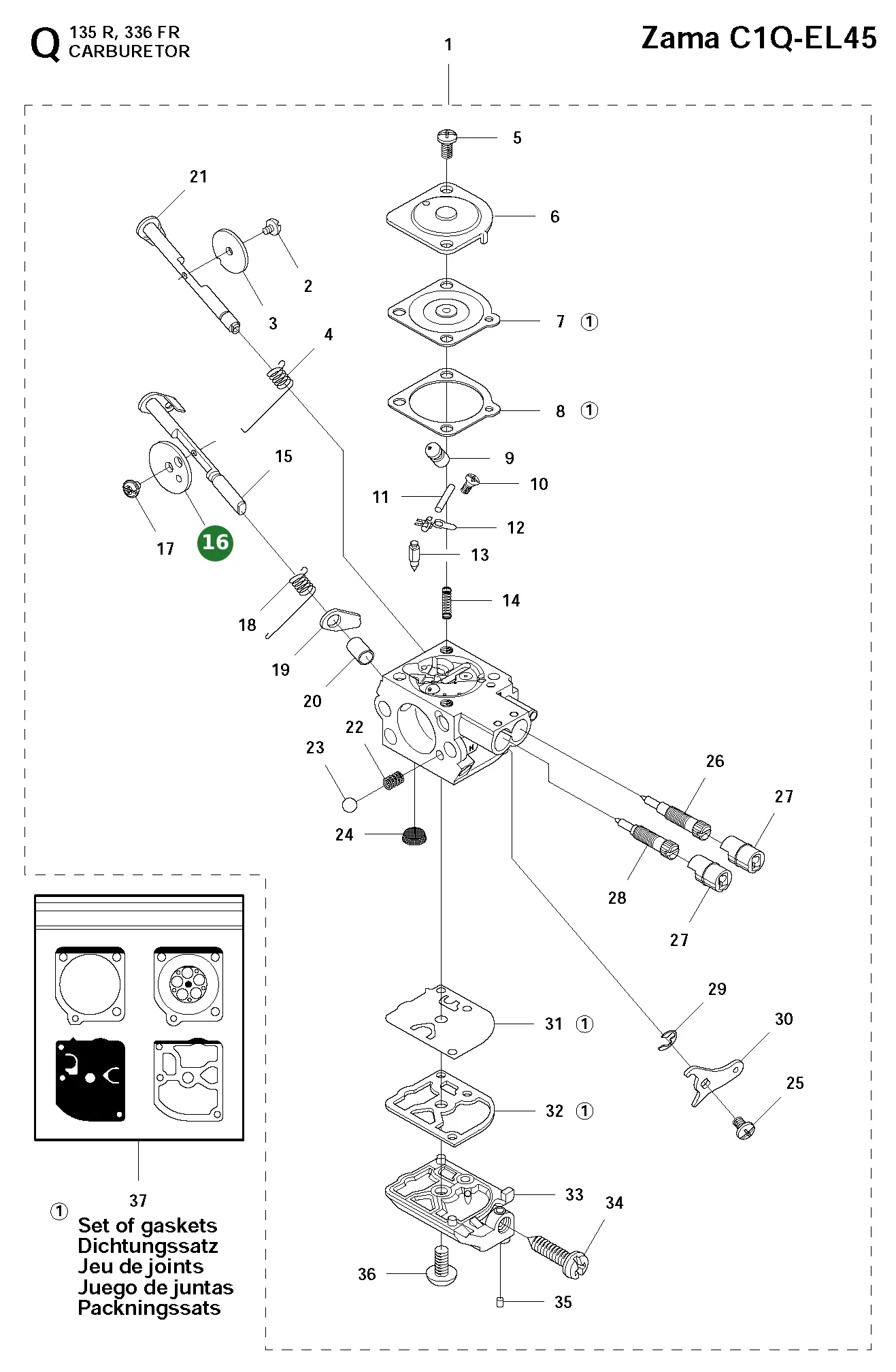 Position im Ersatzteilkatalog