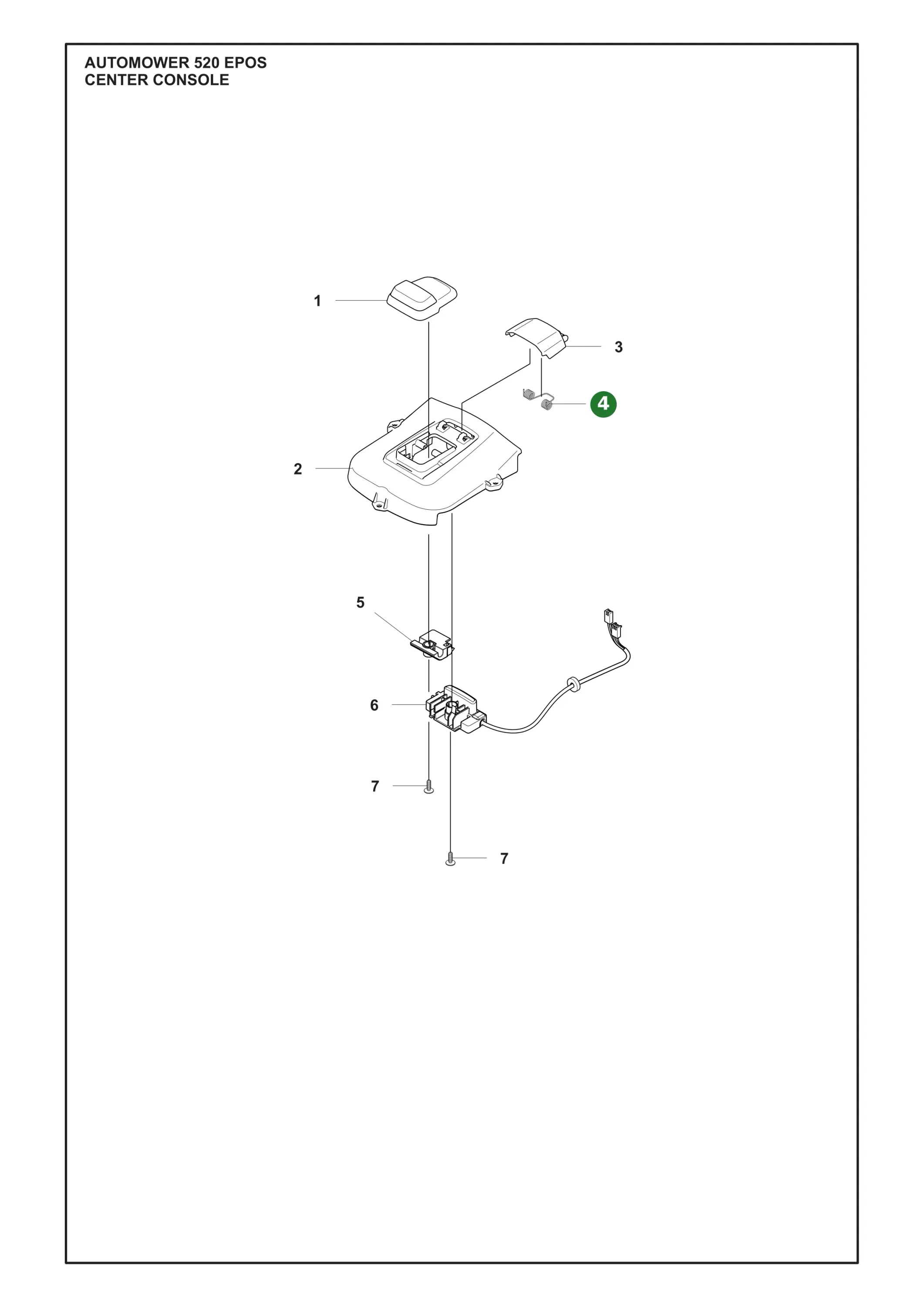 Position im Ersatzteilkatalog
