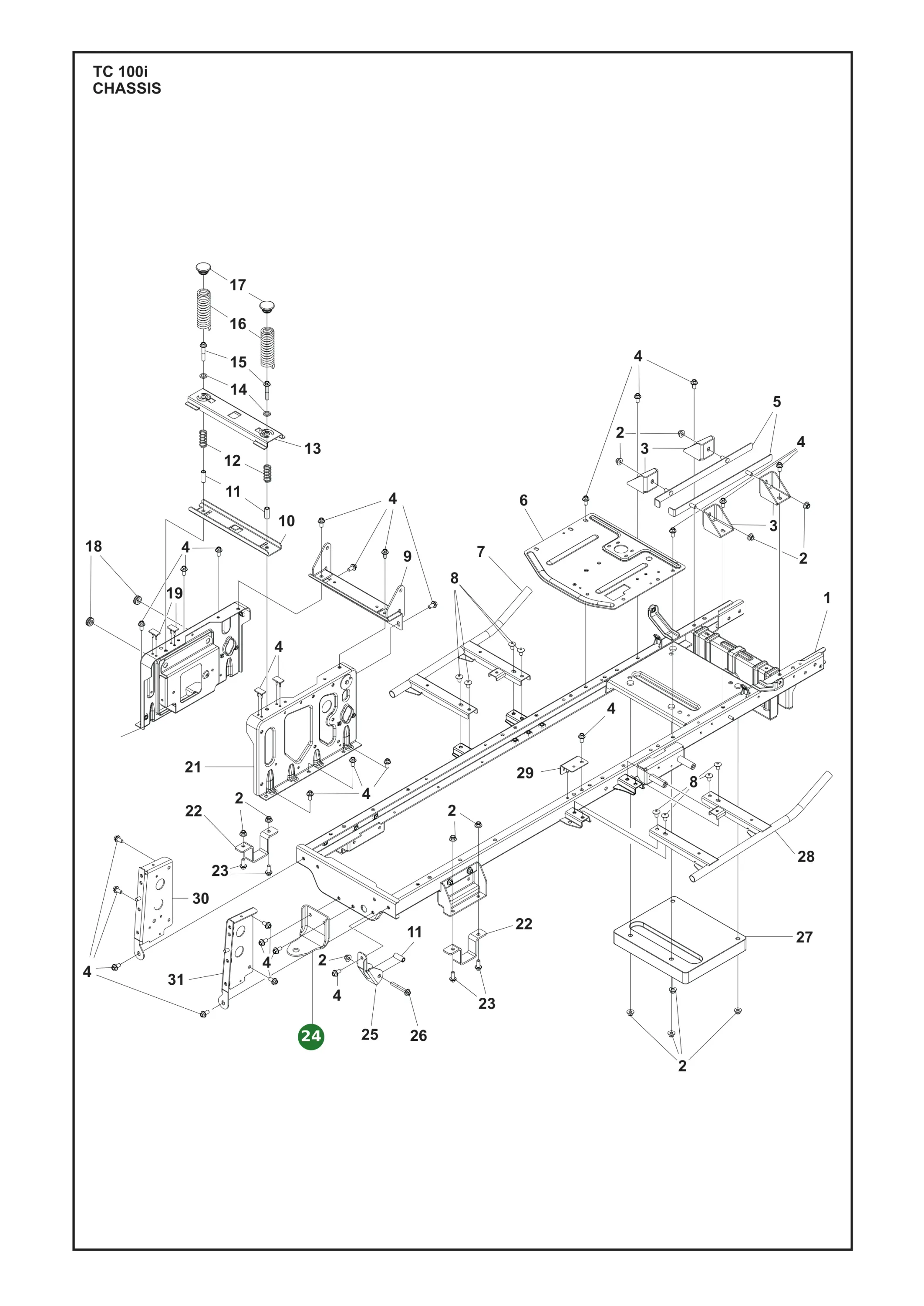 Position im Ersatzteilkatalog