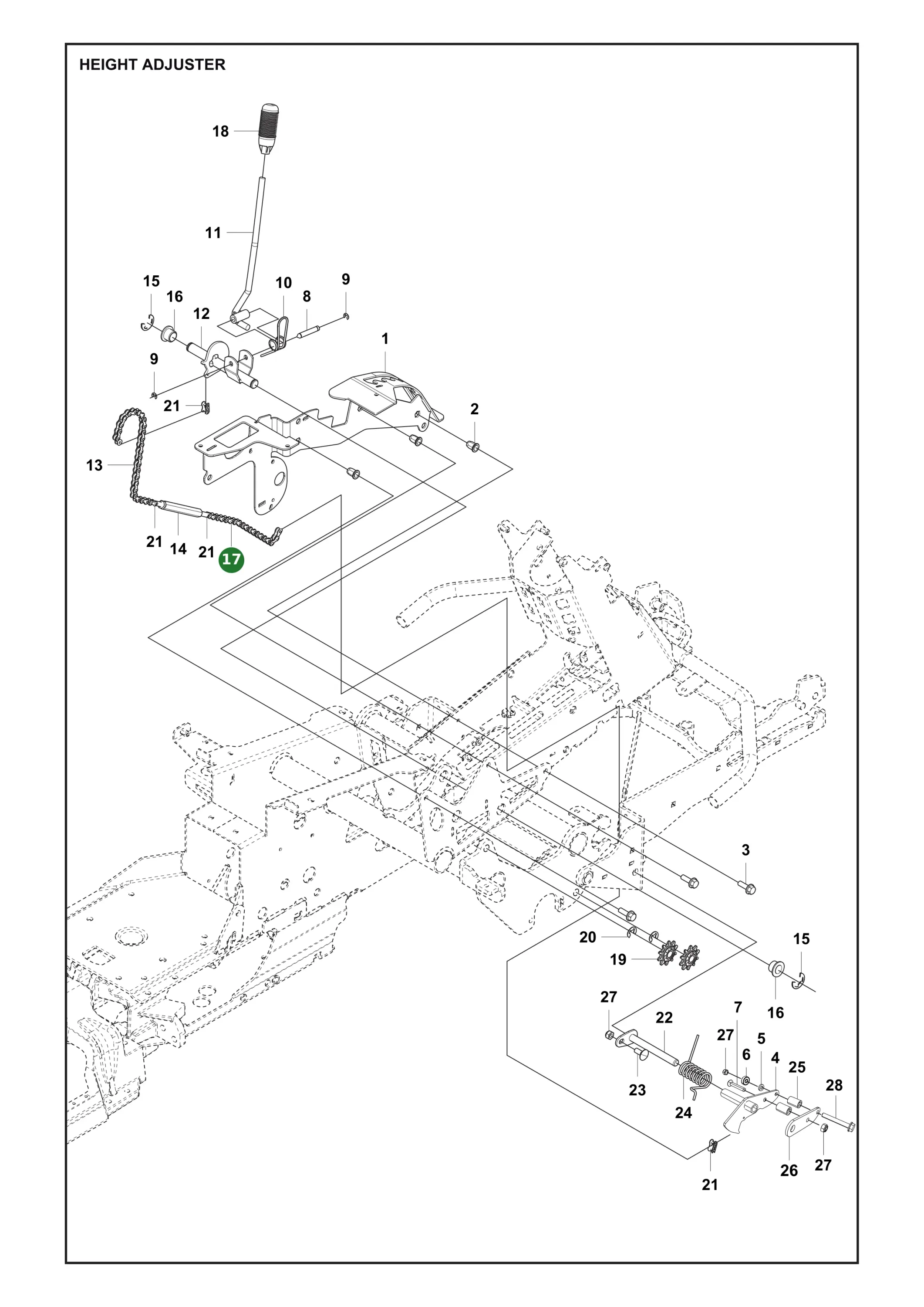 Position im Ersatzteilkatalog