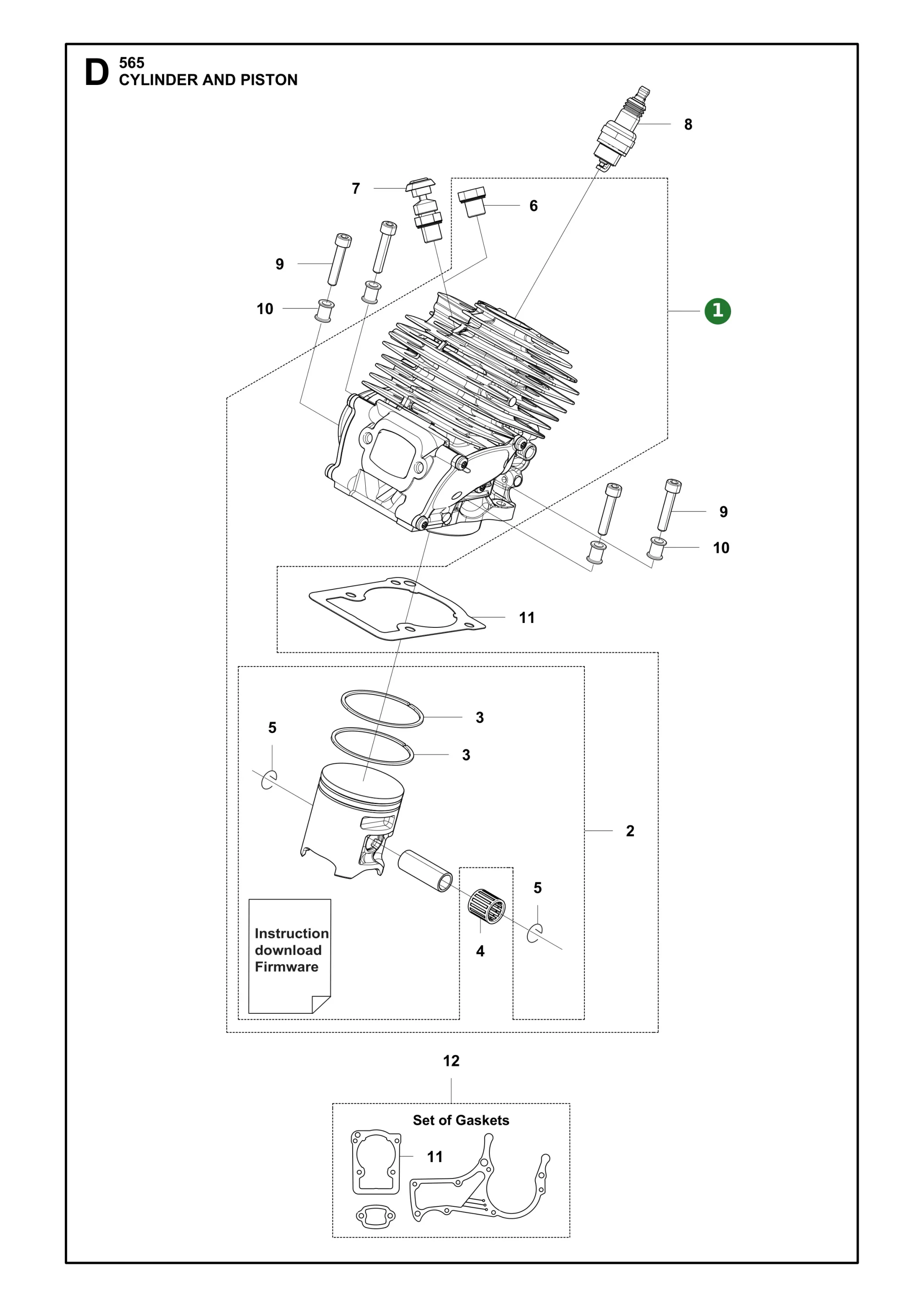 Position im Ersatzteilkatalog