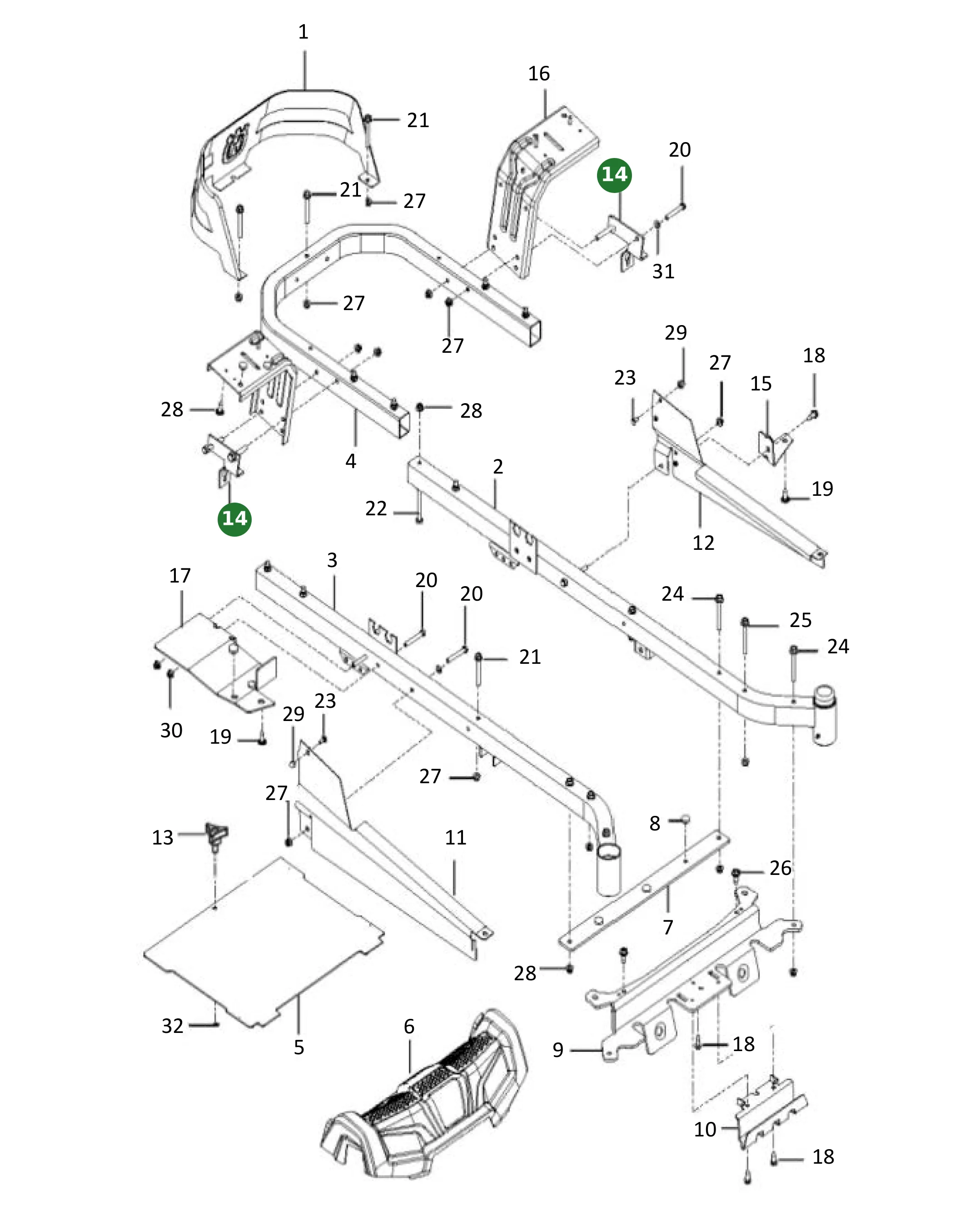 Position im Ersatzteilkatalog