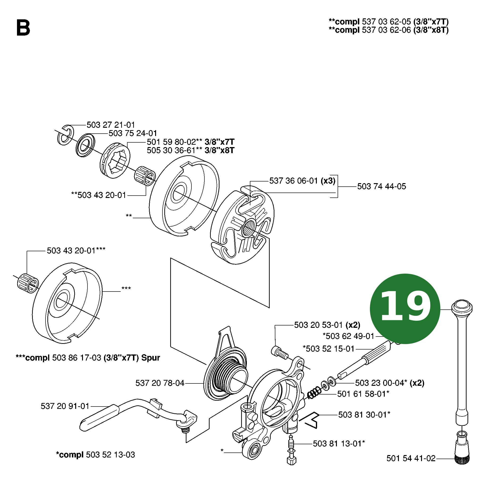 Position im Ersatzteilkatalog