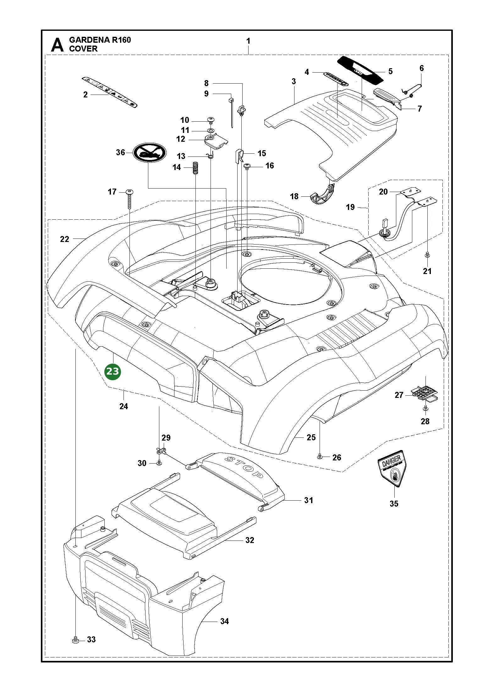 Position im Ersatzteilkatalog