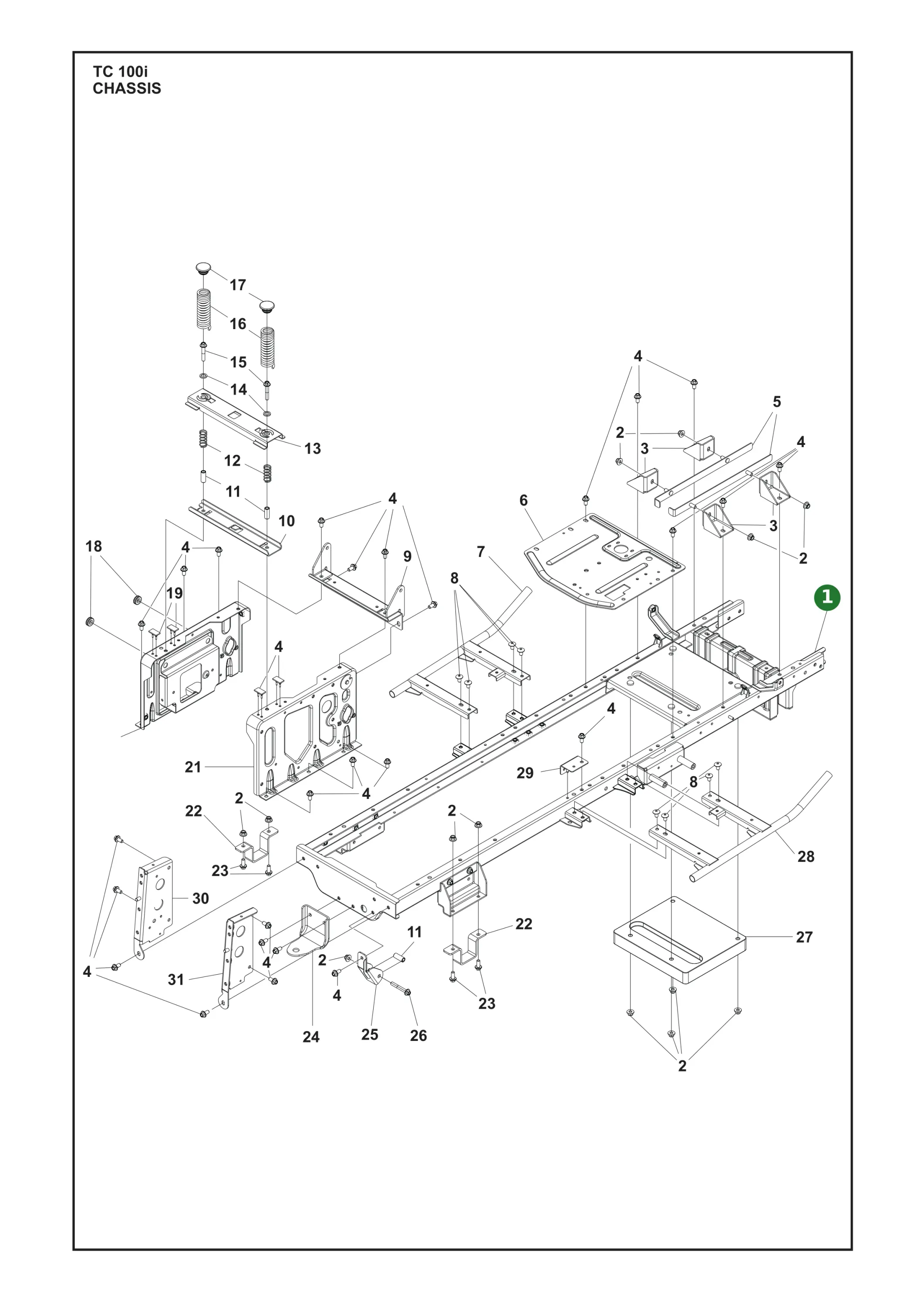Position im Ersatzteilkatalog