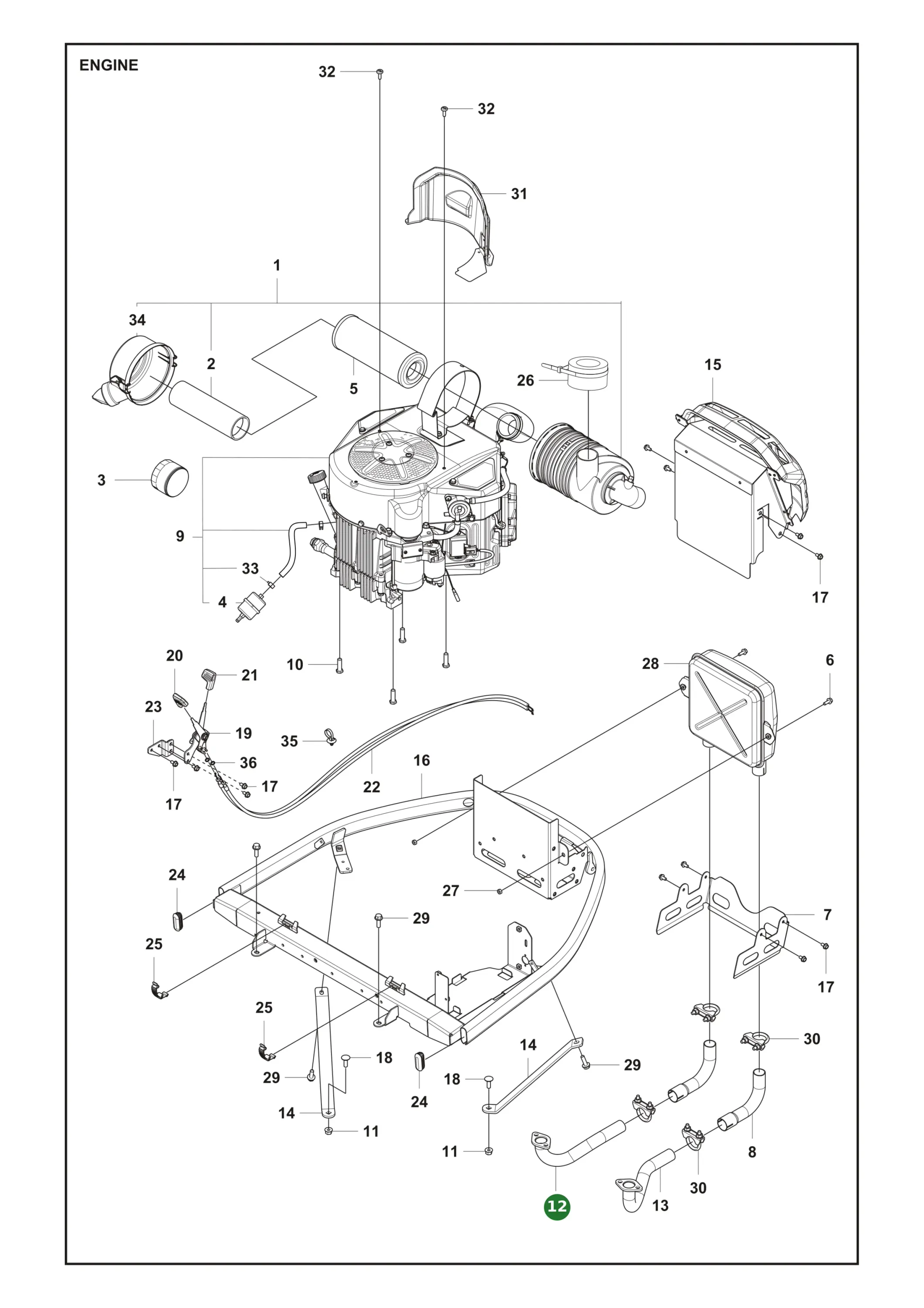 Position im Ersatzteilkatalog