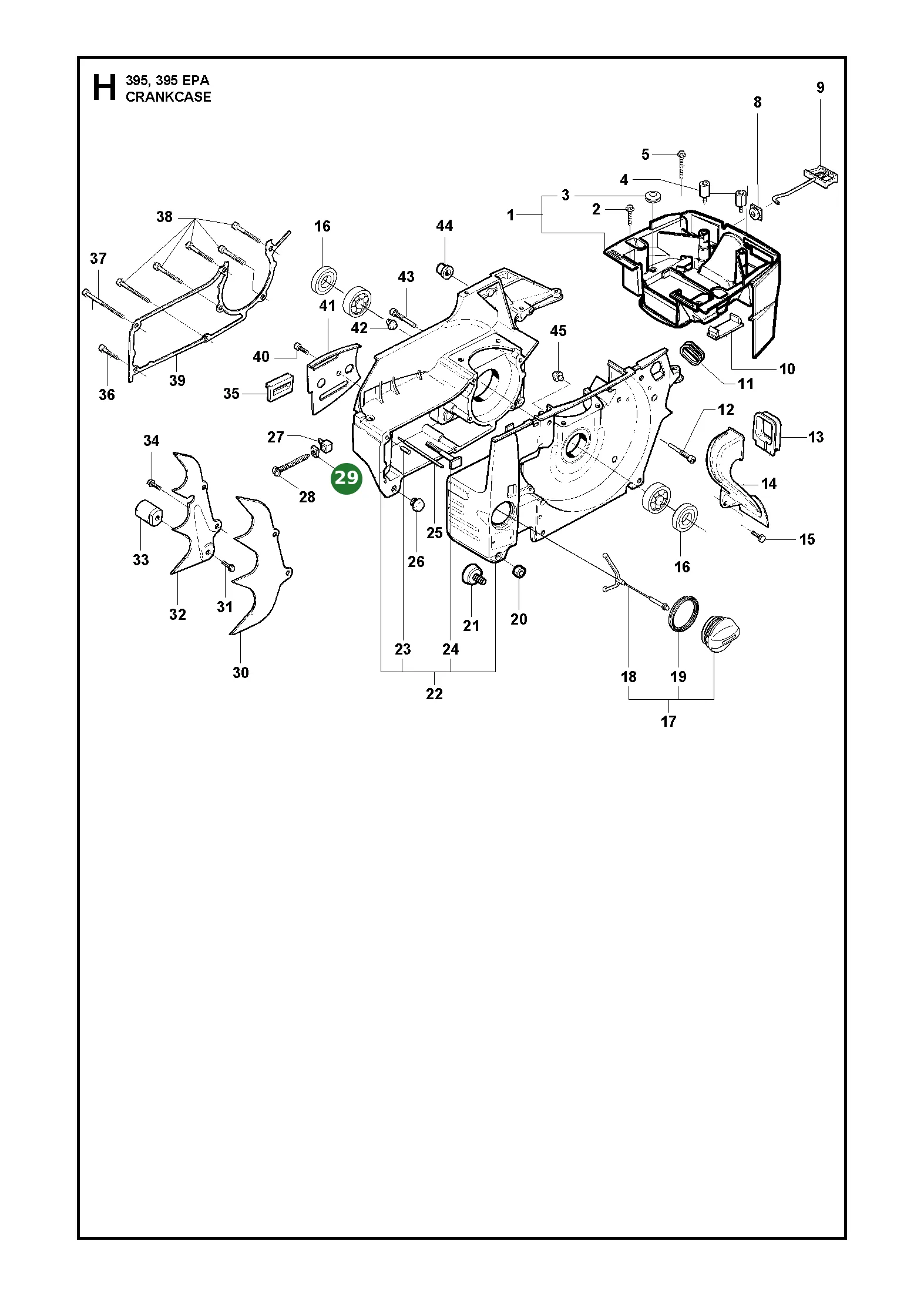 Sicherungsmutter f&uuml;r Husqvarna Motors&auml;gen 16,...