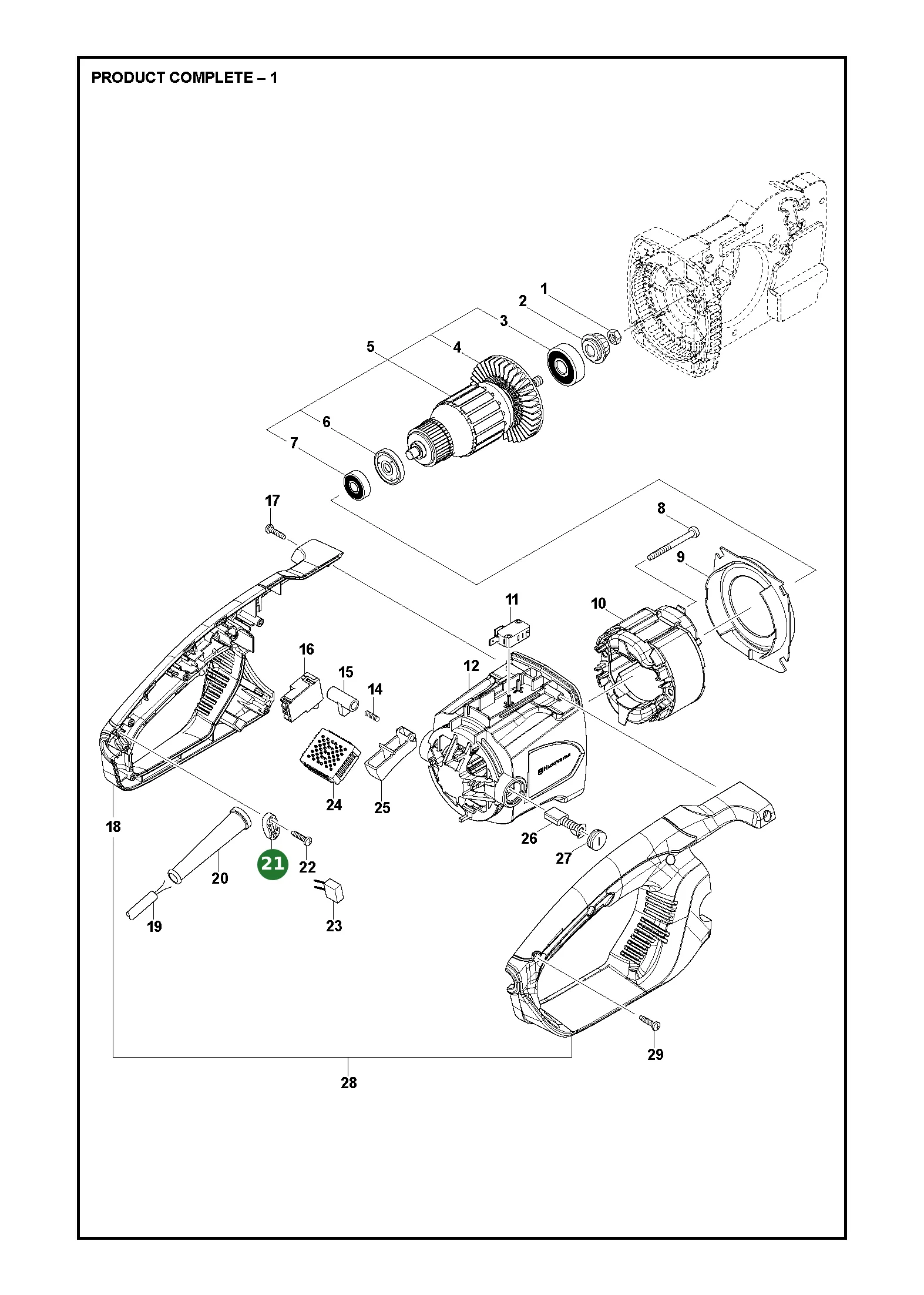 Position im Ersatzteilkatalog