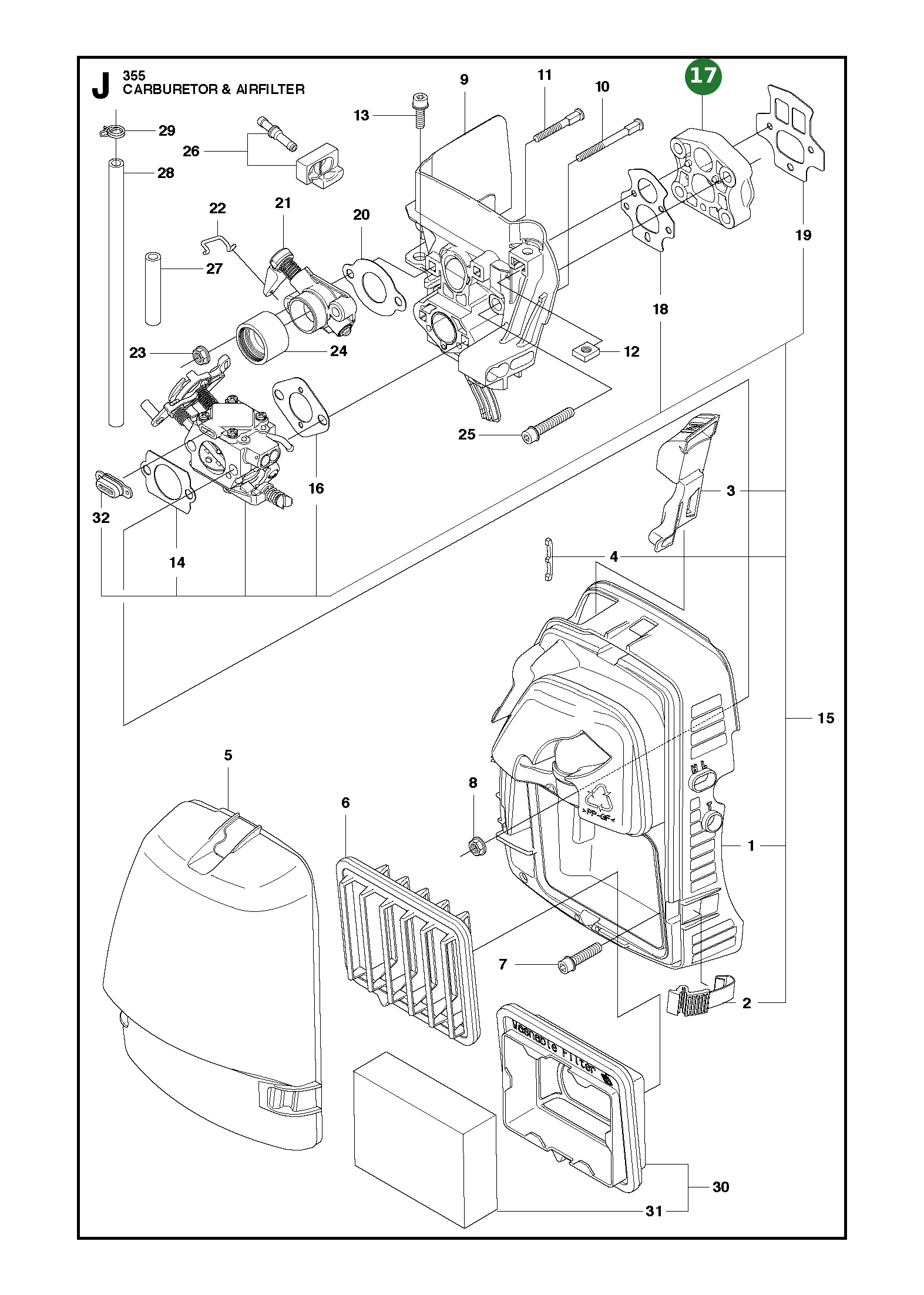 Position im Ersatzteilkatalog