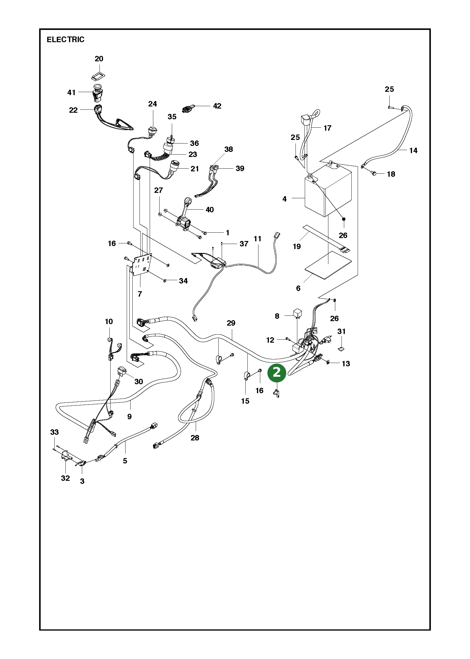 Position im Ersatzteilkatalog