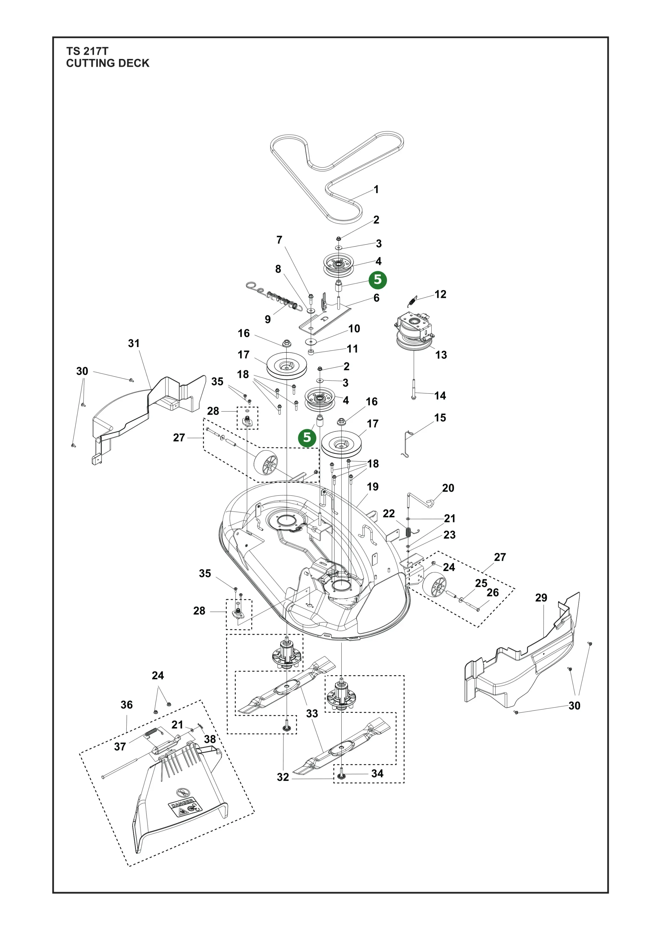 Position im Ersatzteilkatalog