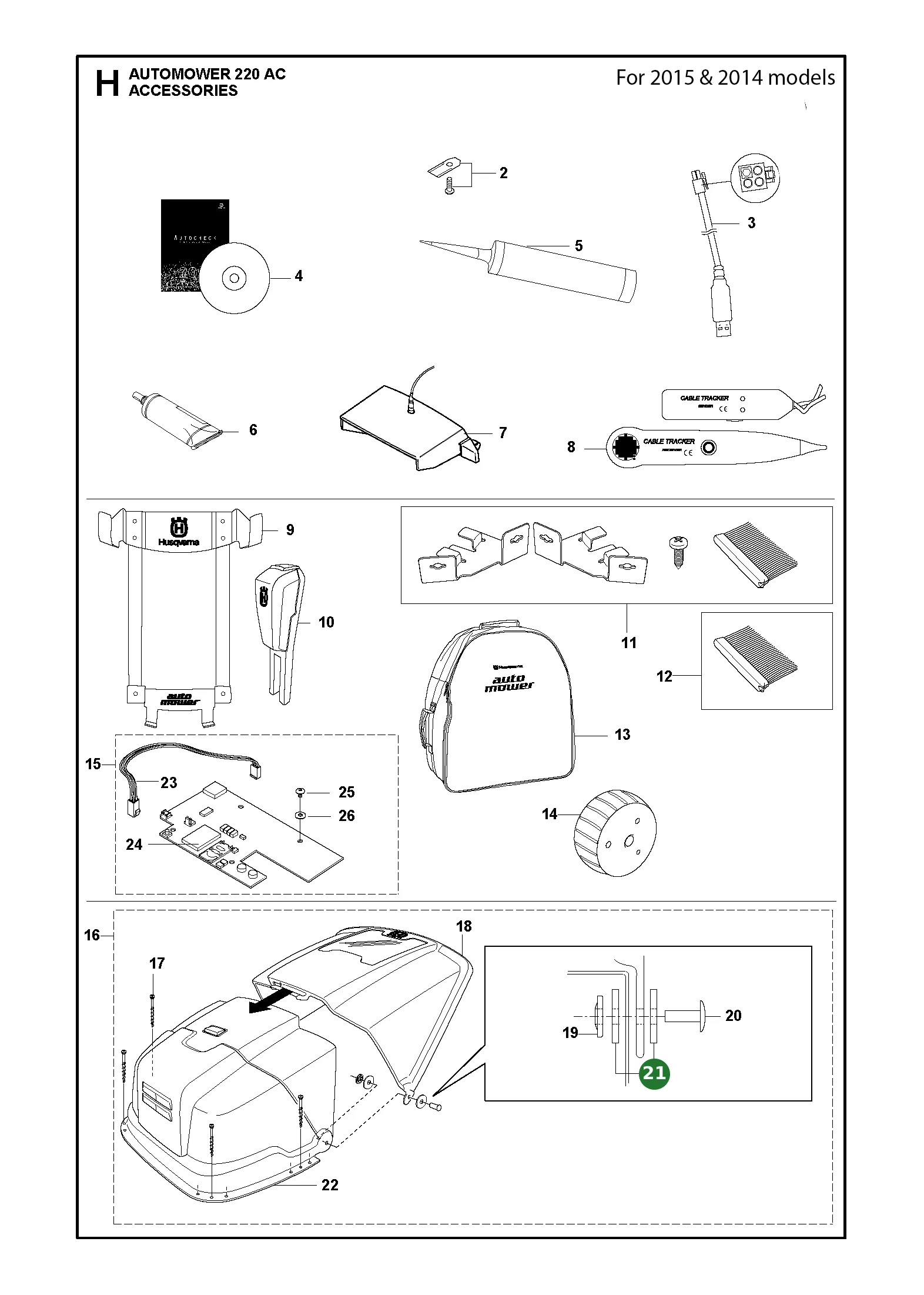 Position im Ersatzteilkatalog