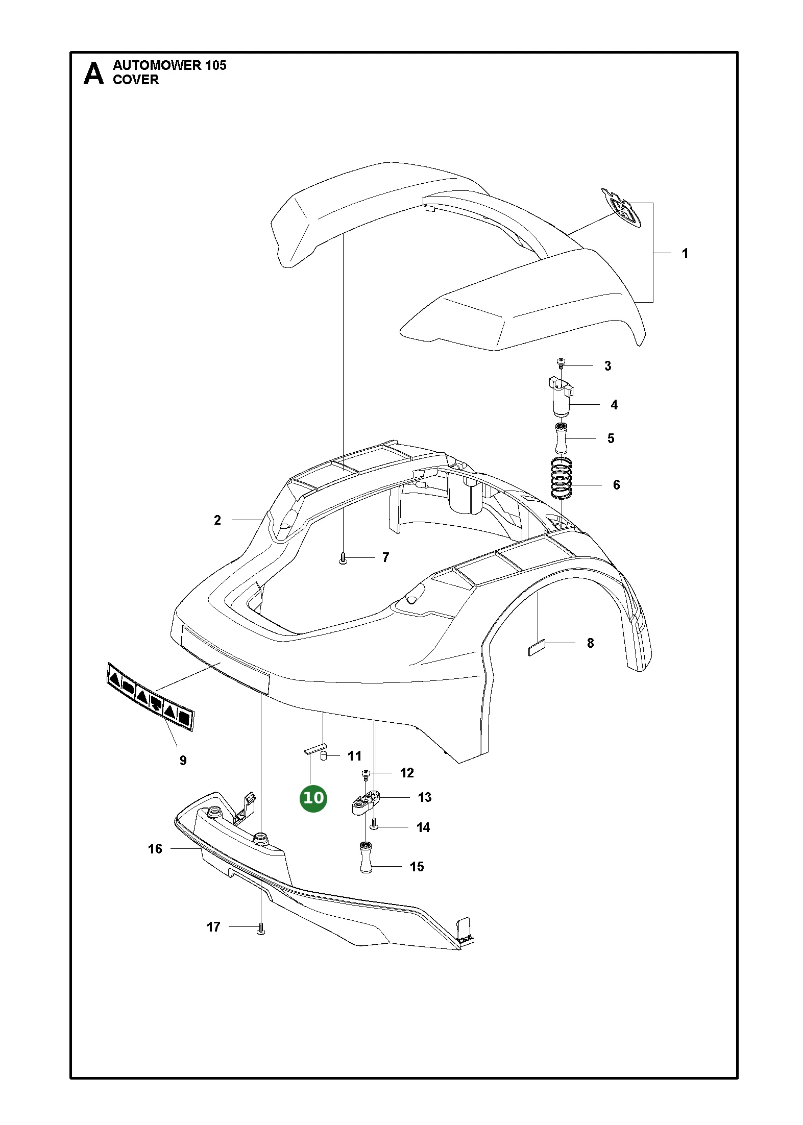 Position im Ersatzteilkatalog