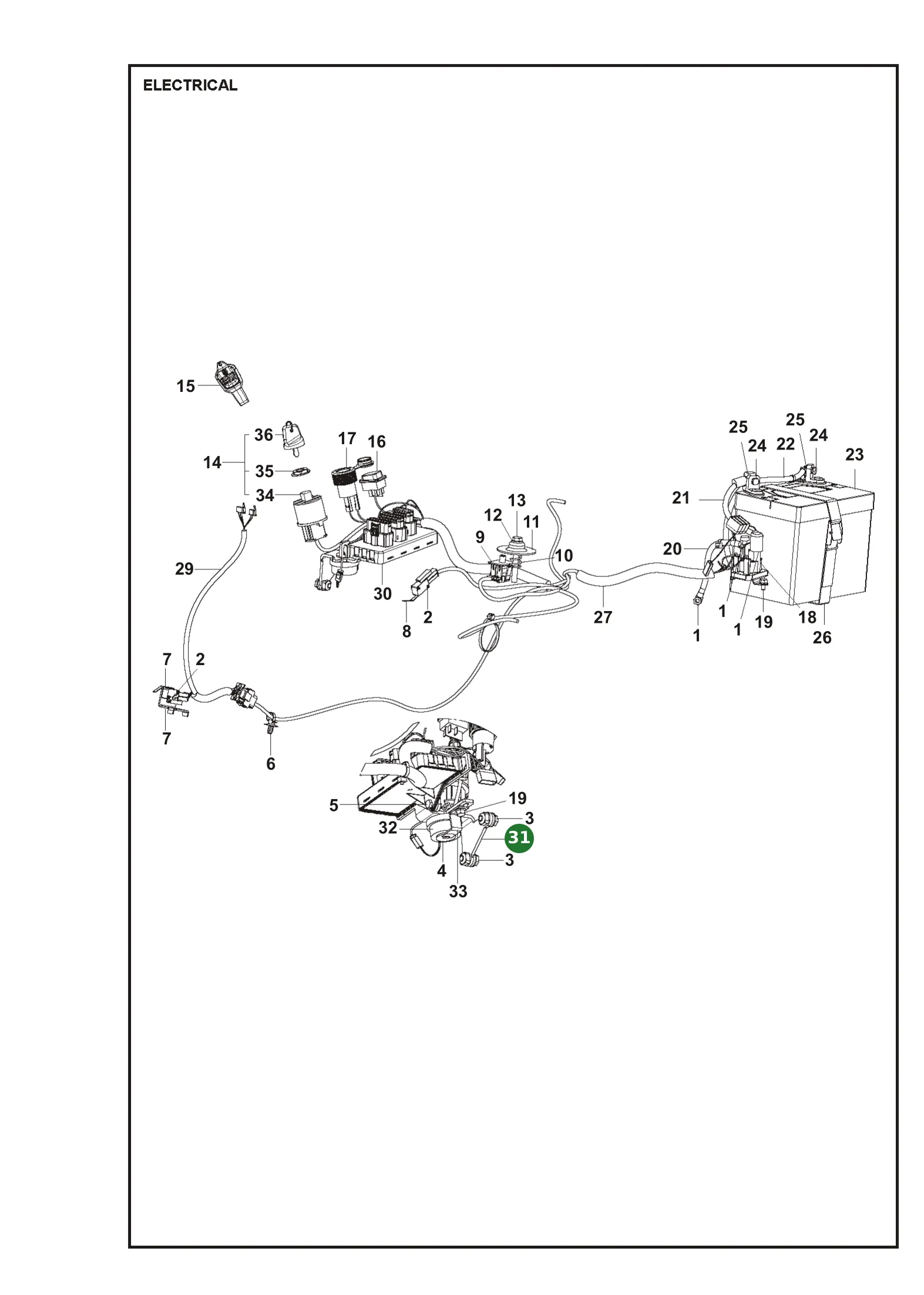 Position im Ersatzteilkatalog