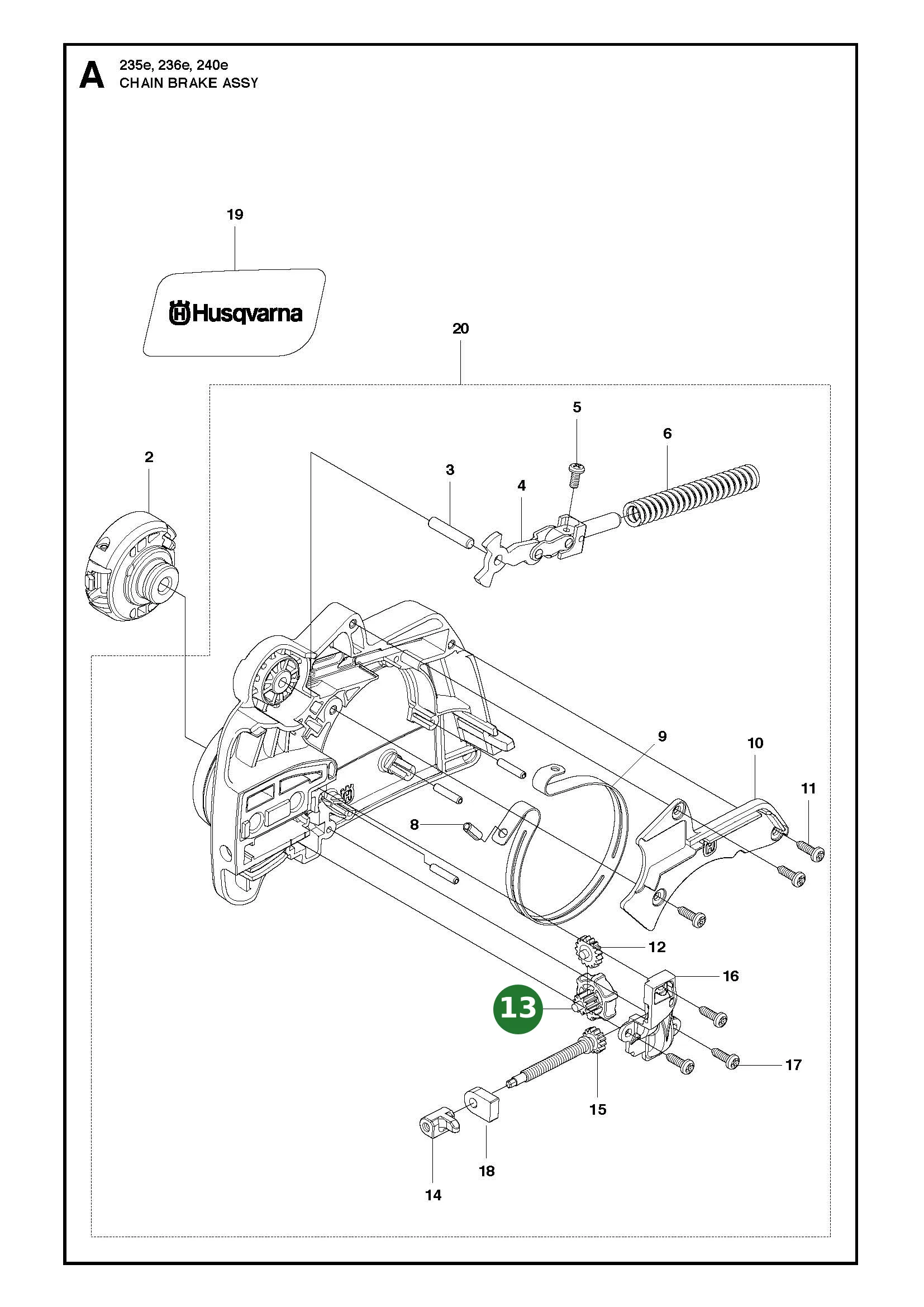 Position im Ersatzteilkatalog