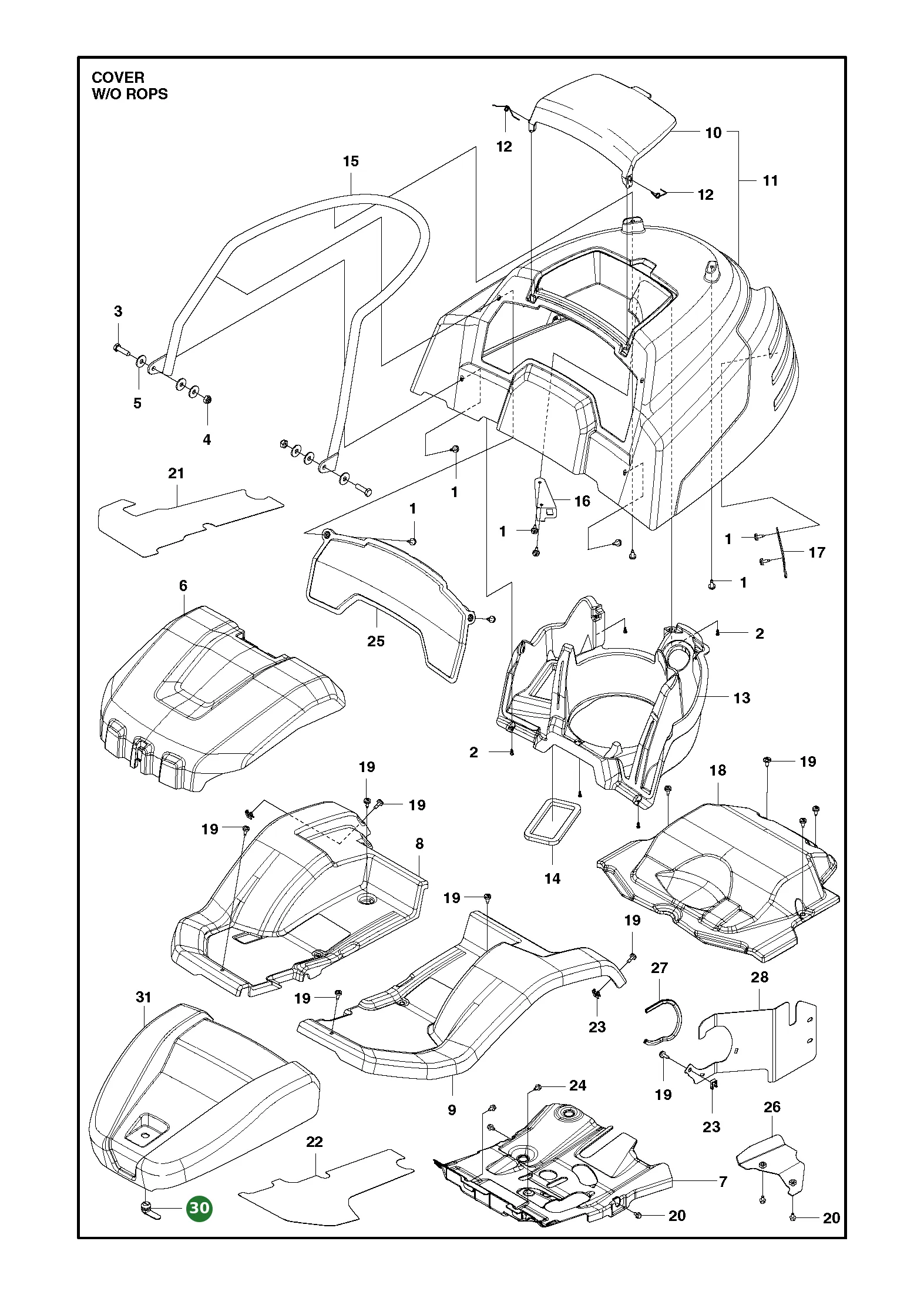 Position im Ersatzteilkatalog