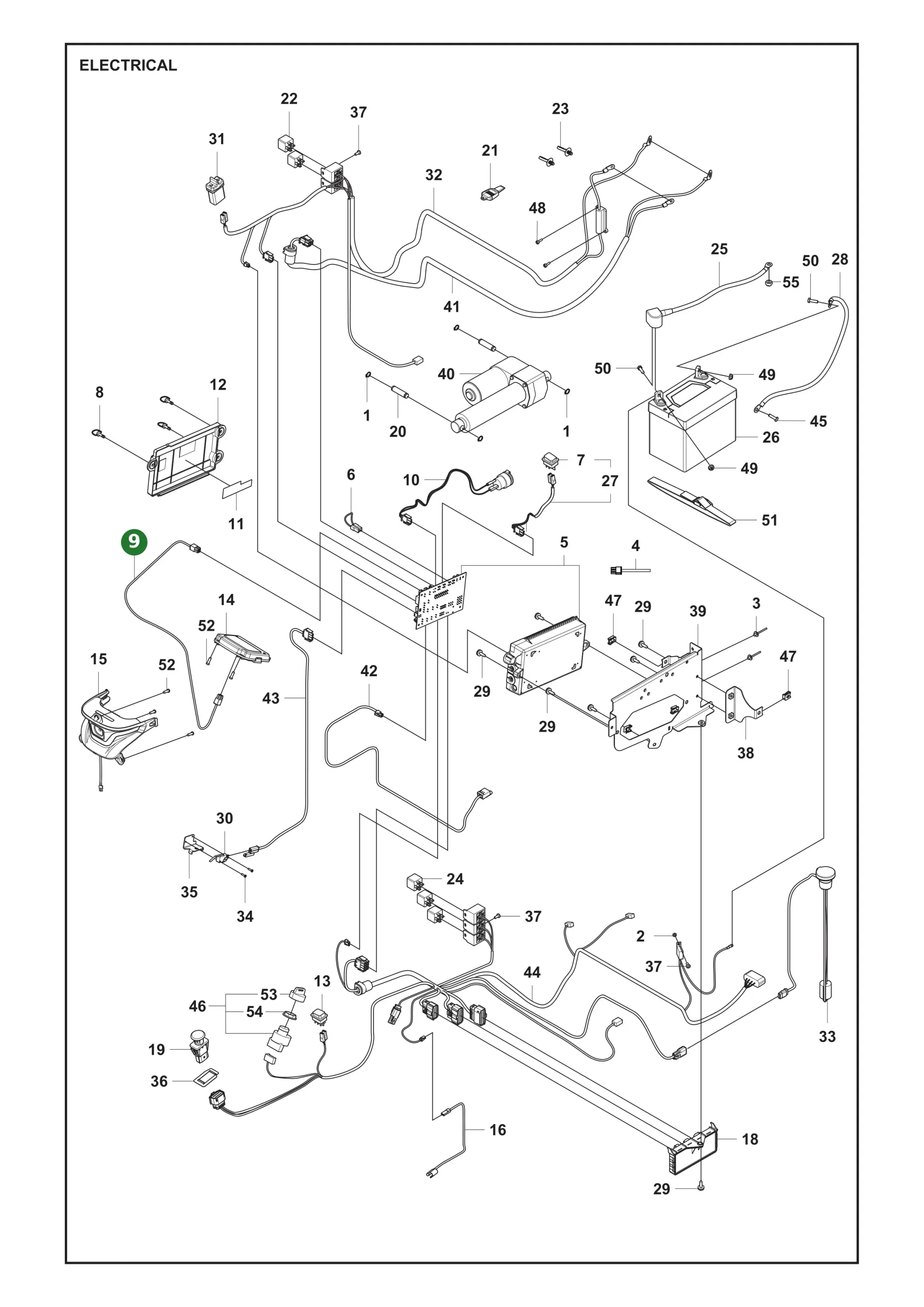 Position im Ersatzteilkatalog